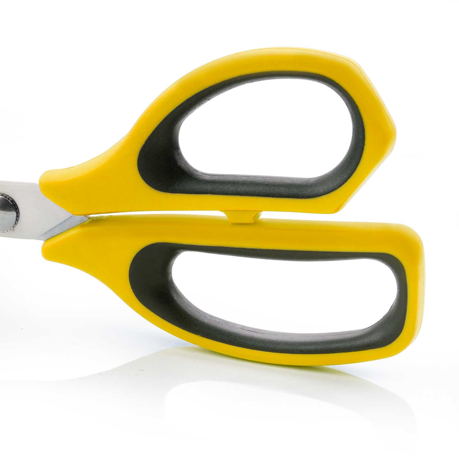 Tesoura de cozinha Arcos Prochef de 240 mm com cabo em polipropileno amarelo e preto