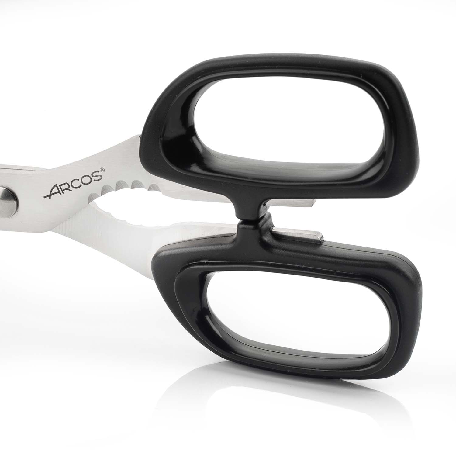 Ciseaux de cuisine Arcos 200 mm avec manche en polypropylène noir