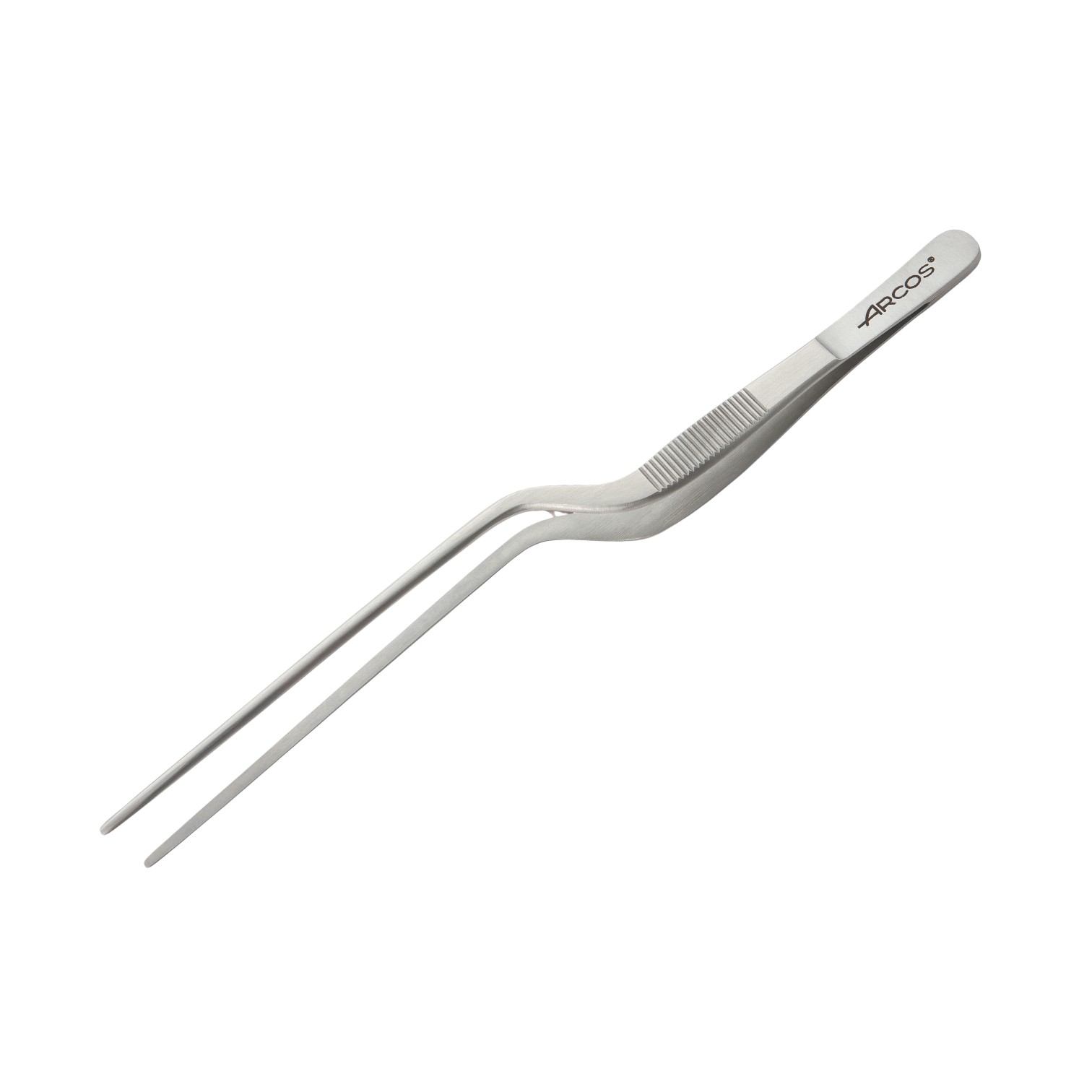 Pinzas de cocina estrechas acodadas Arcos acero inoxidable 200 mm