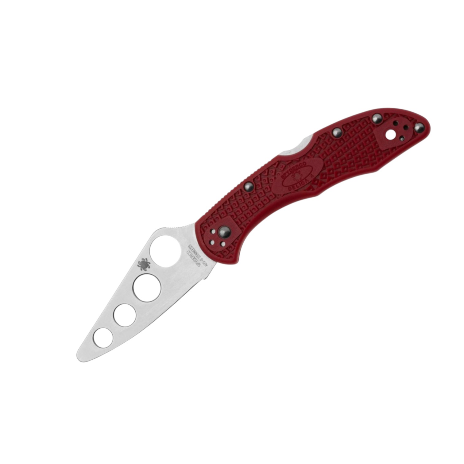 Spyderco Delica 4 Trainer C11TR, navaja de entrenamiento sin filo...