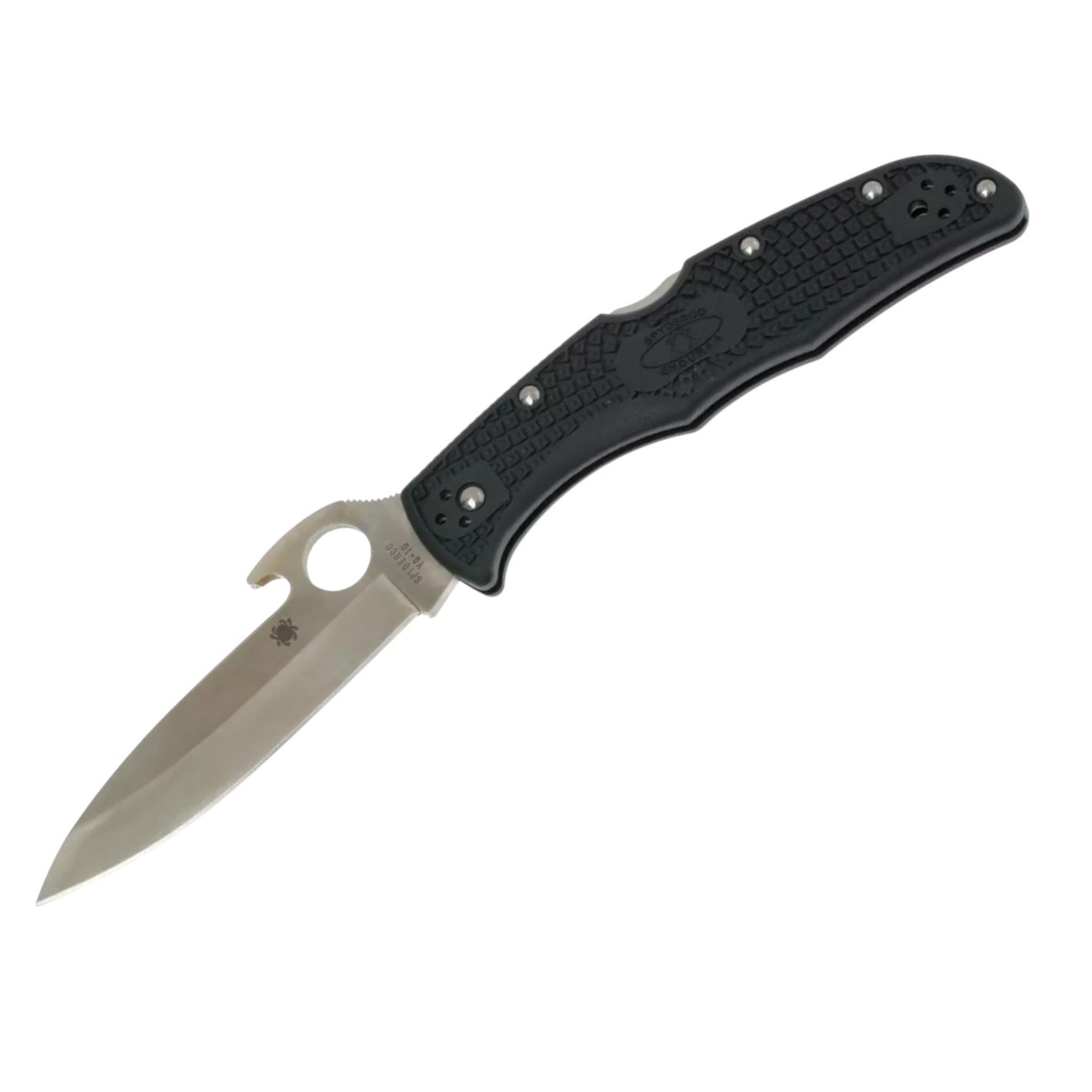 Spyderco Endura 4 PE Wave Emerson C10PGYW, navaja VG10 filo plano...