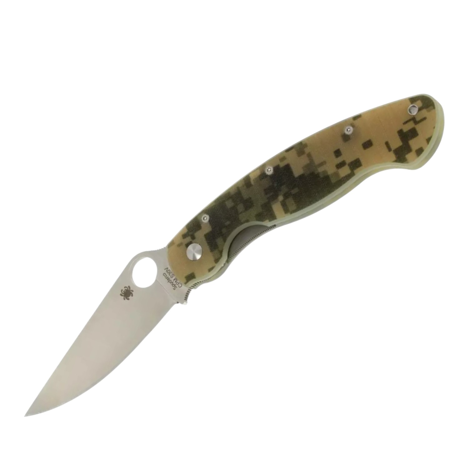 Spyderco Military Camouflage C36GPCMO navaja táctica con mango de...