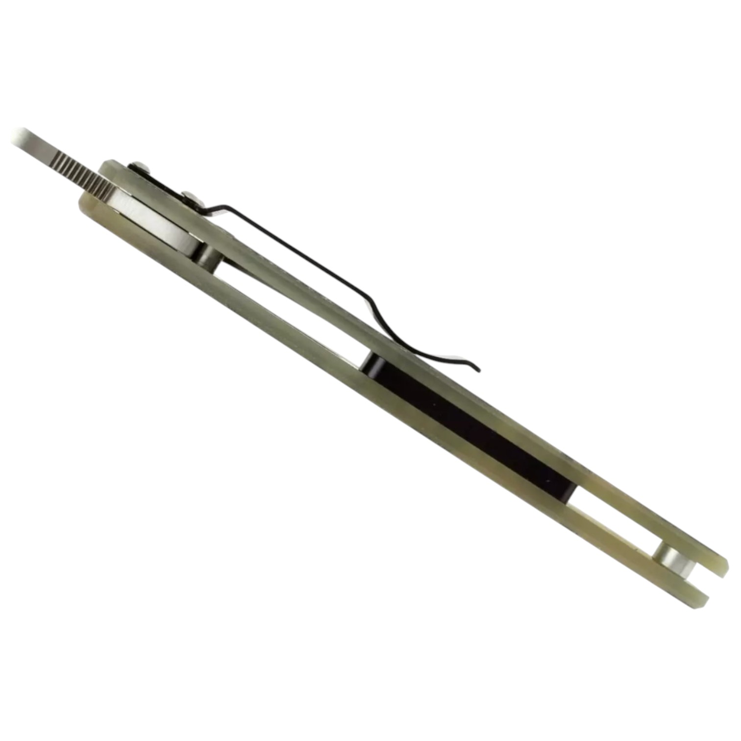 Canivete tático Spyderco Military Camouflage C36GPCMO com cabo em G-10 camuflado e lâmina de fio reto.