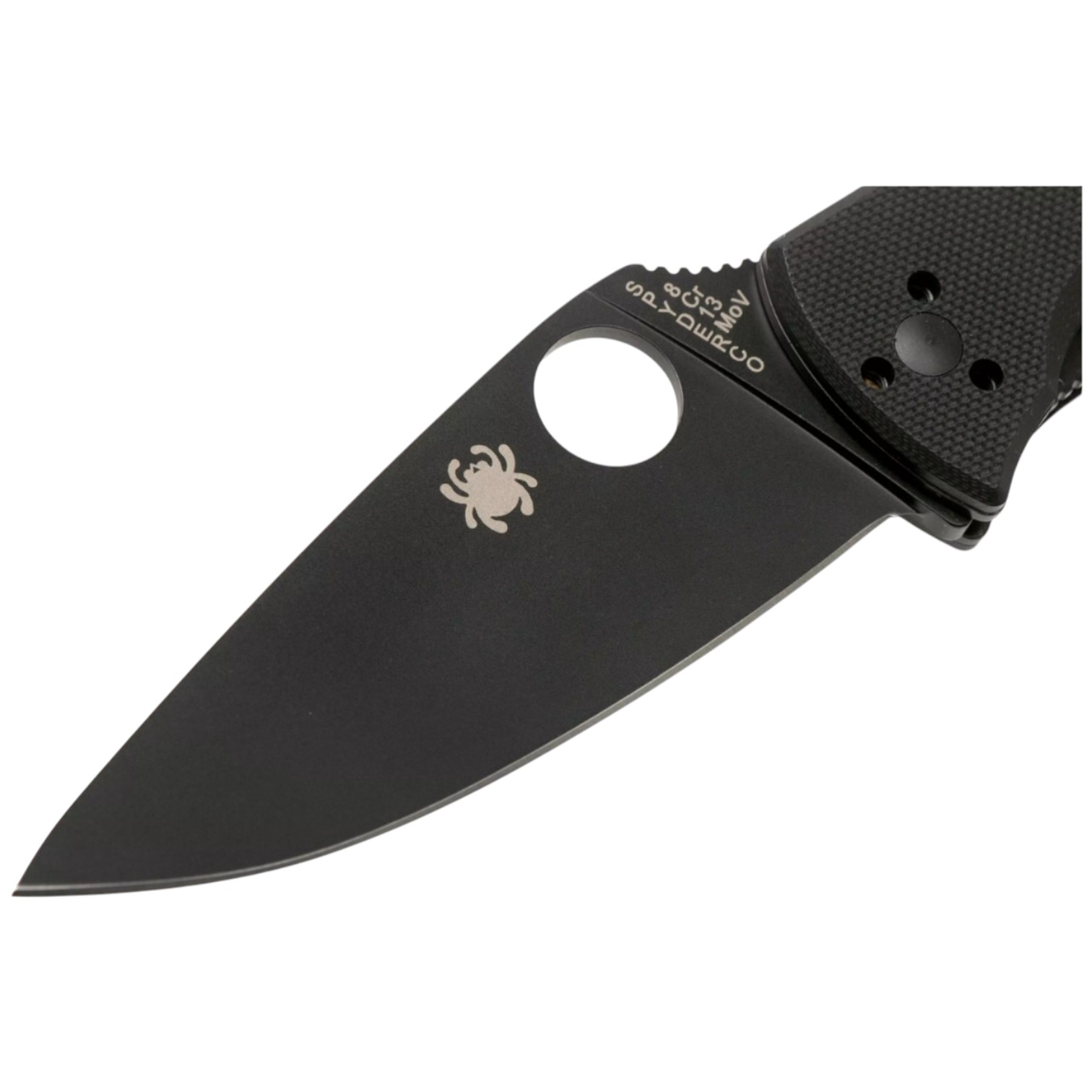 Spyderco Tenacious C122GBBKP navaja con hoja negra y filo plano