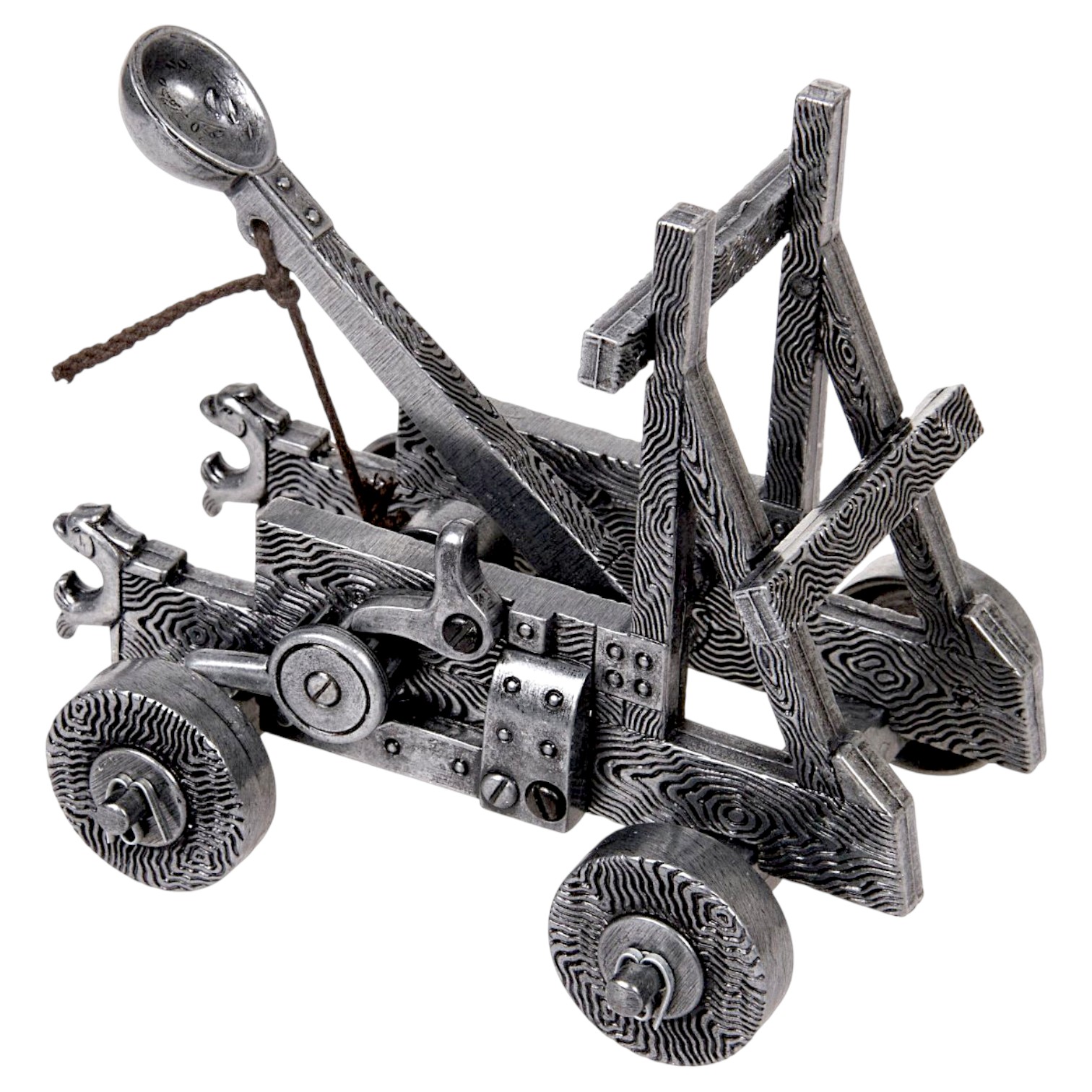 Mini catapulta medieval do século XI. Denix