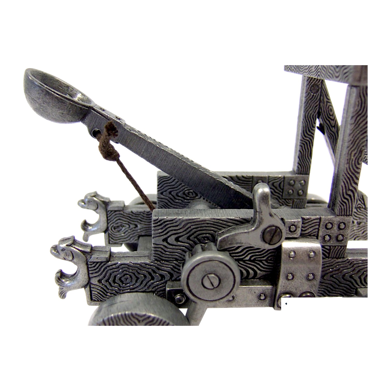 Mini catapulta medieval do século XI. Denix