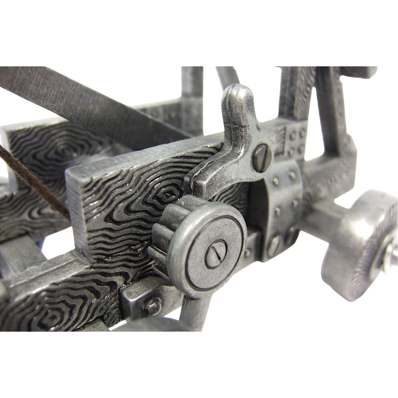 Mini catapulta medieval do século XI. Denix