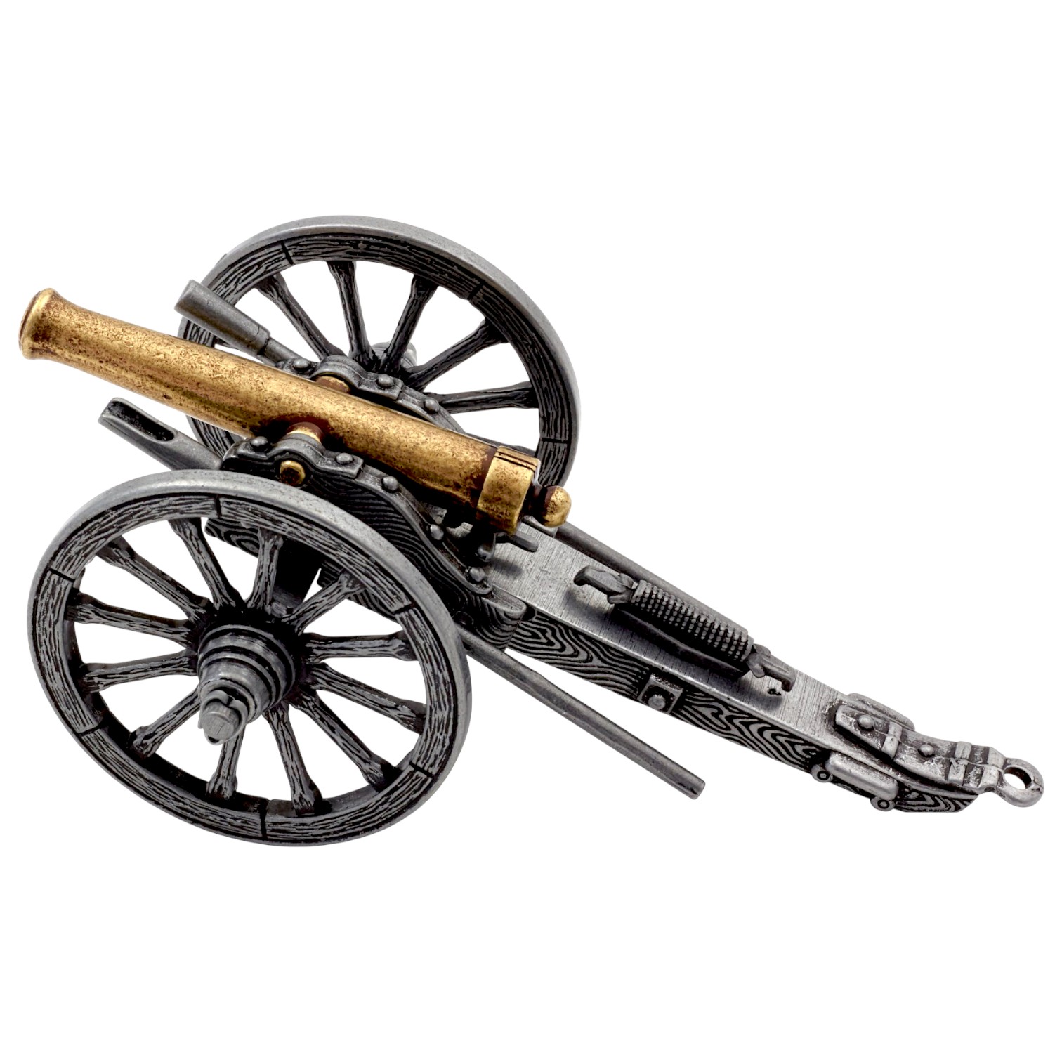 Canhão da Guerra Civil, EUA, 1861. Miniatura