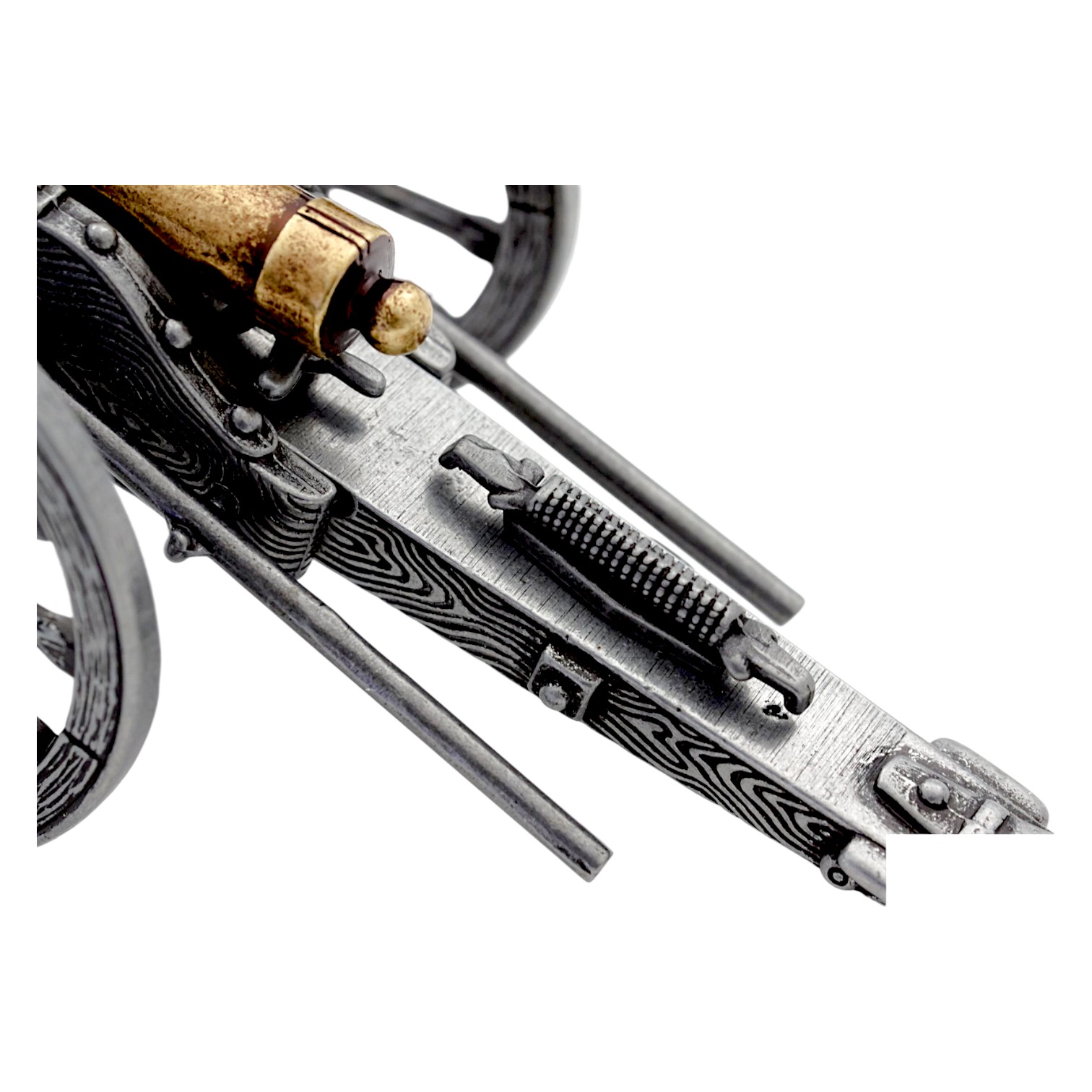 Canhão da Guerra Civil, EUA, 1861. Miniatura