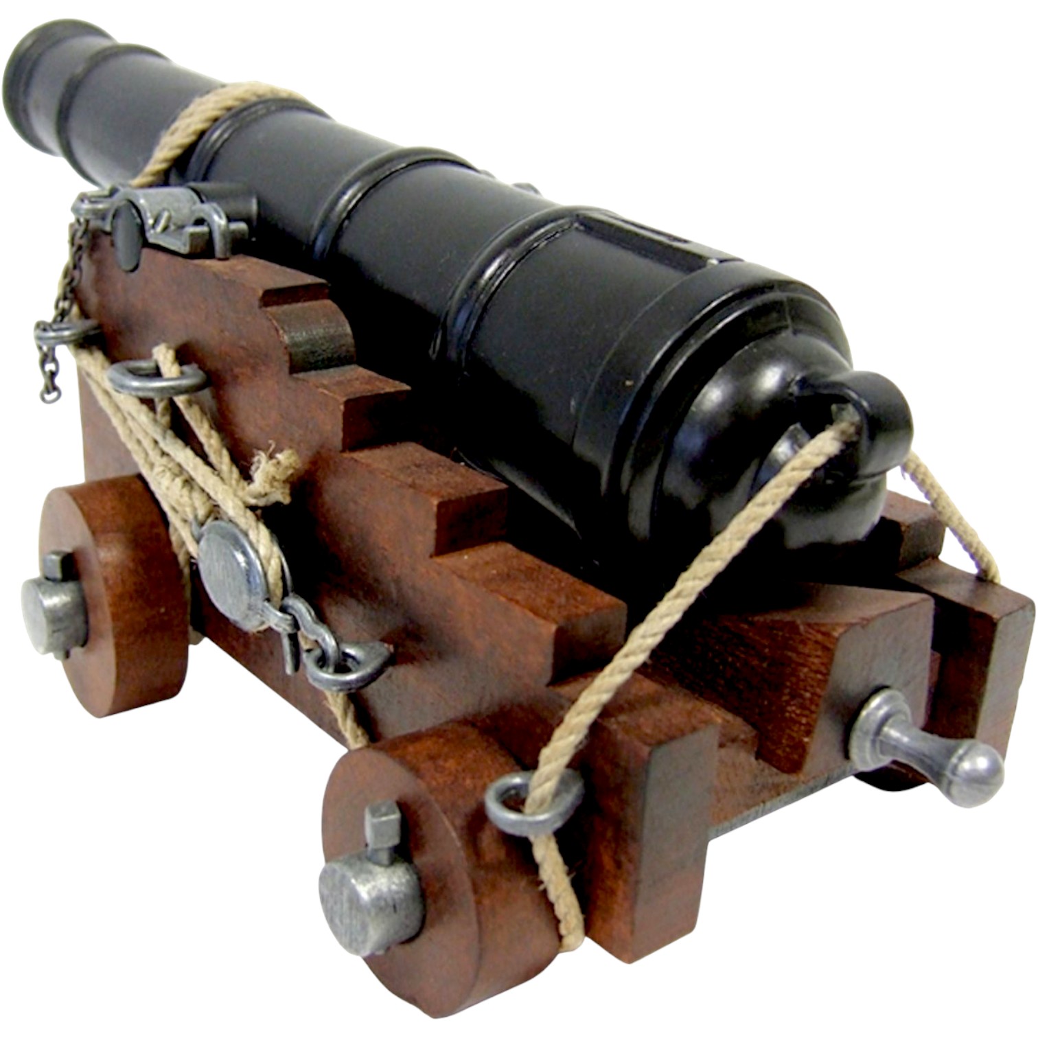 Canhão naval, Inglaterra, século XVIII, em miniatura