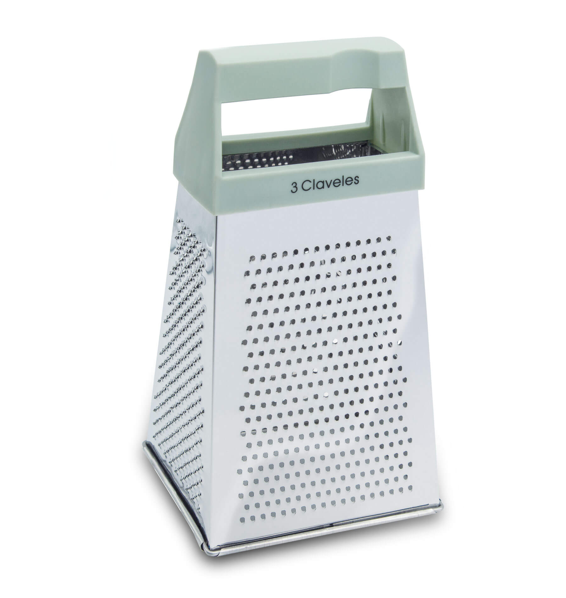 Ralador de cozinha de 4 lados 3 Claveles, em aço inoxidável e pol...