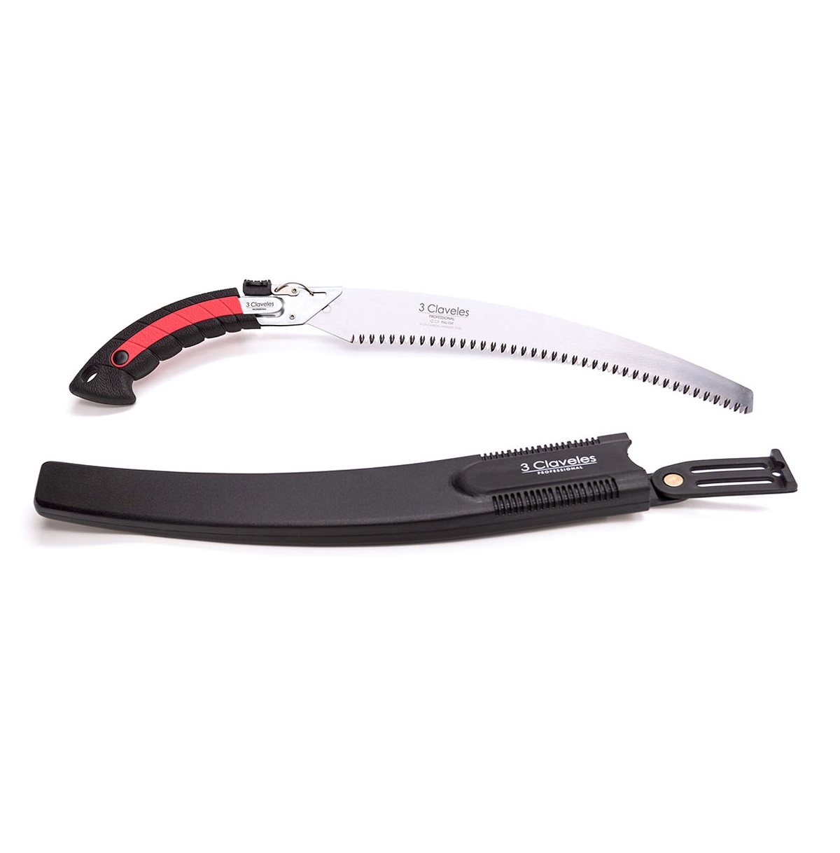 3Claveles 30cm Interchangeable Curved Blade Saw with Sheath