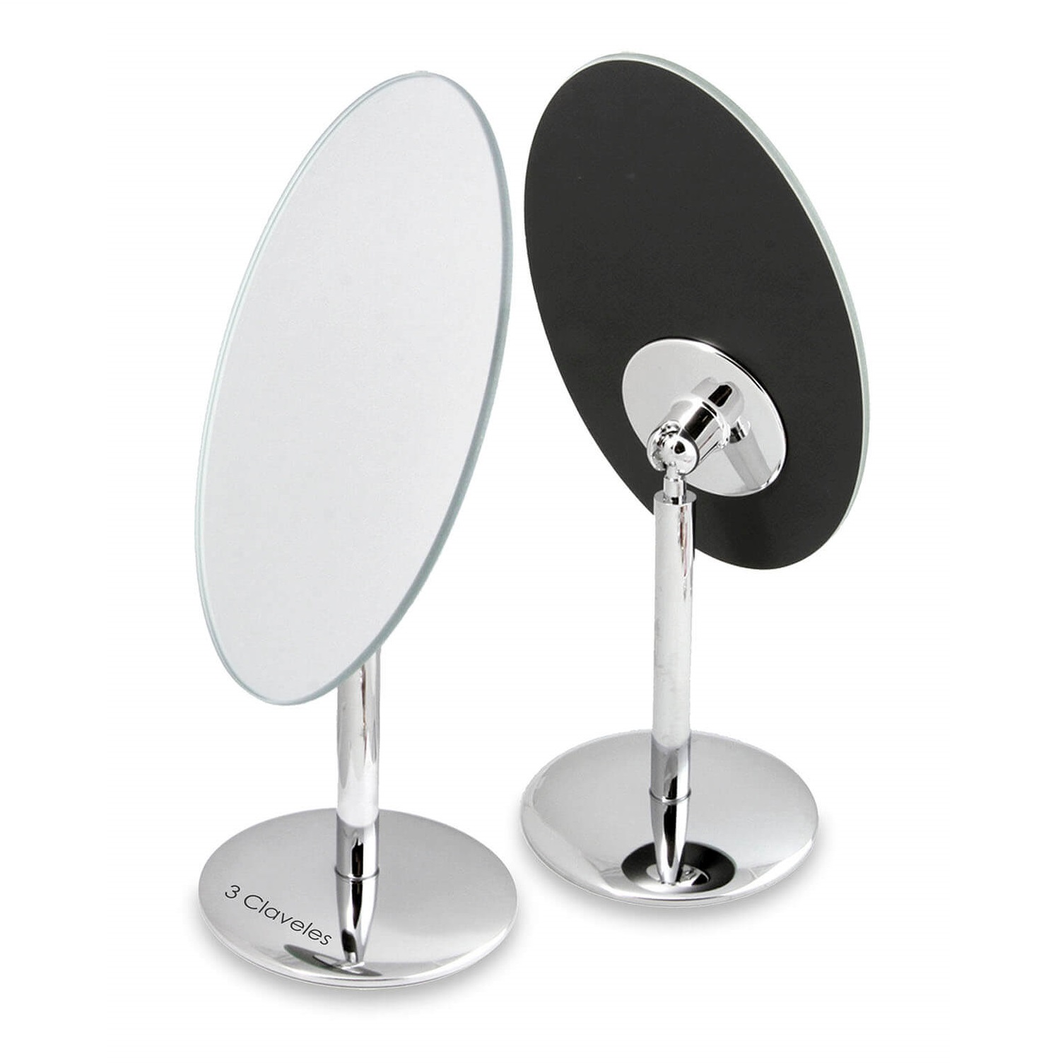 Espejo con base giratoria 13x11 cm 3Claveles