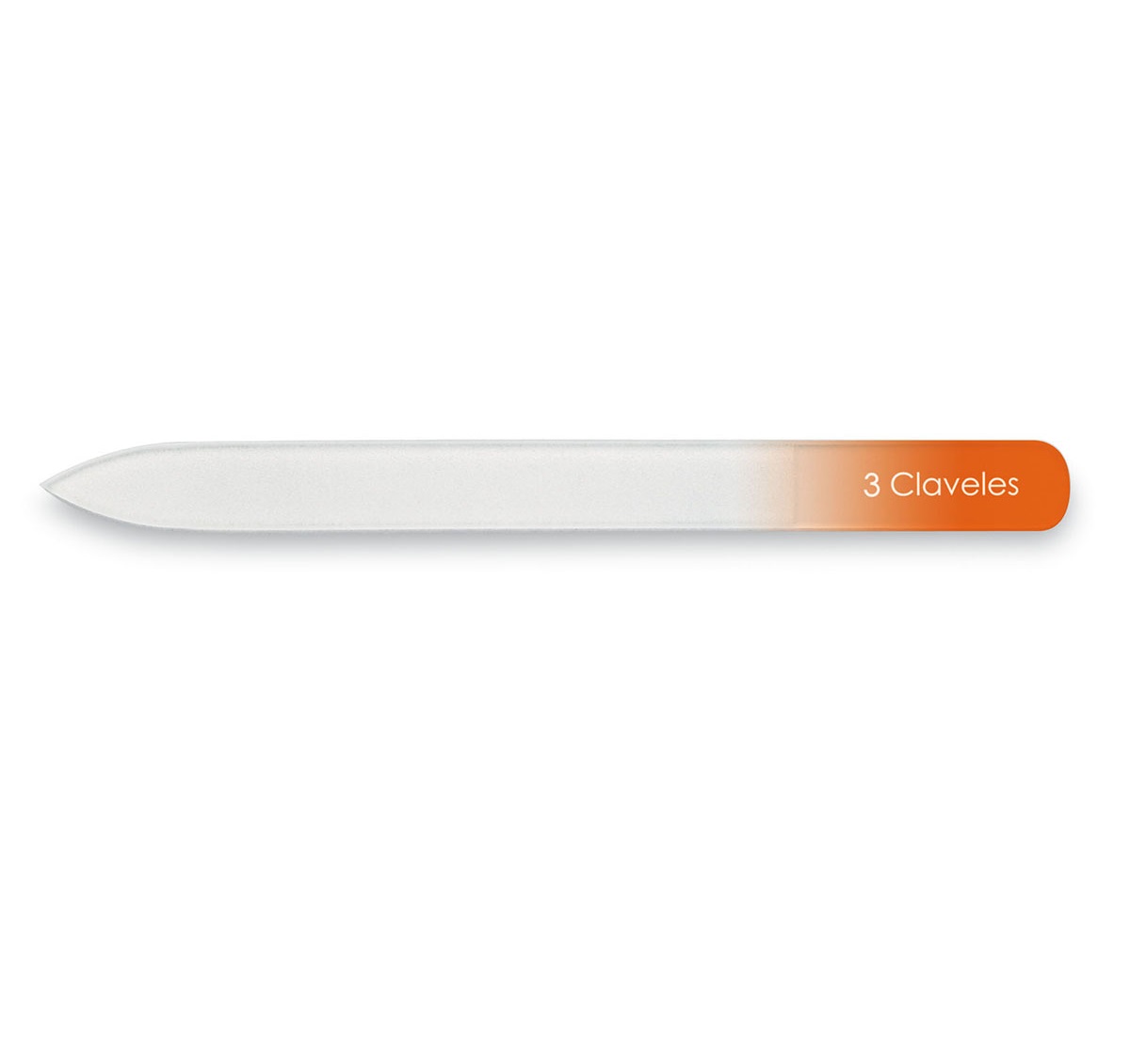 Lima de uñas de cristal esterilizable 14 cm 3 Claveles