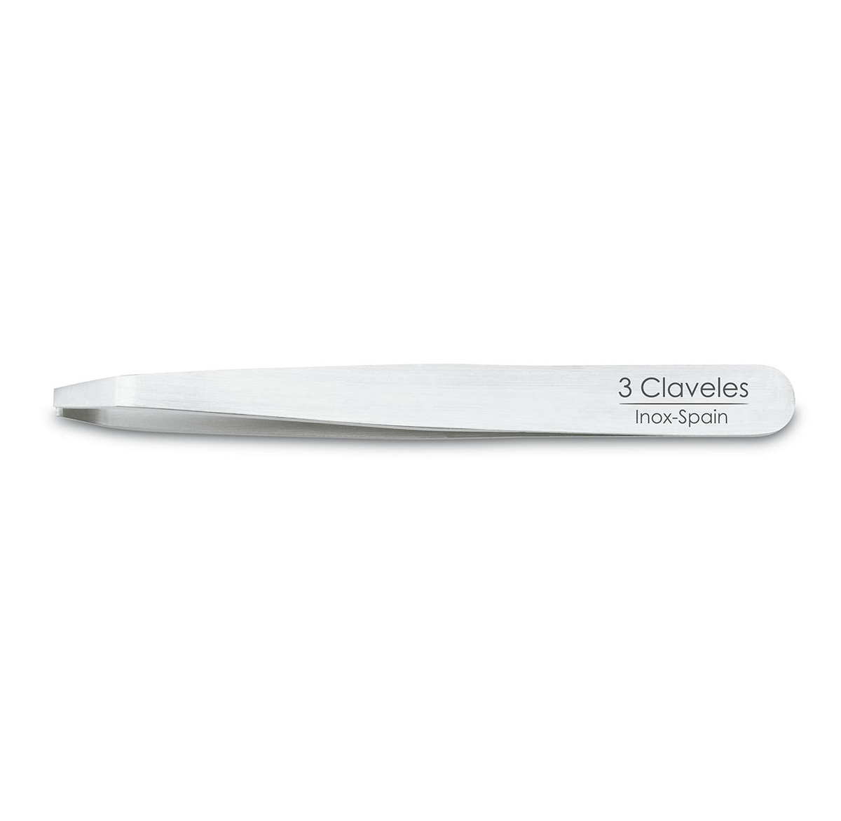 Pinza de depilar de acero inox con punta cangrejo 10 cm 3 Clavele...