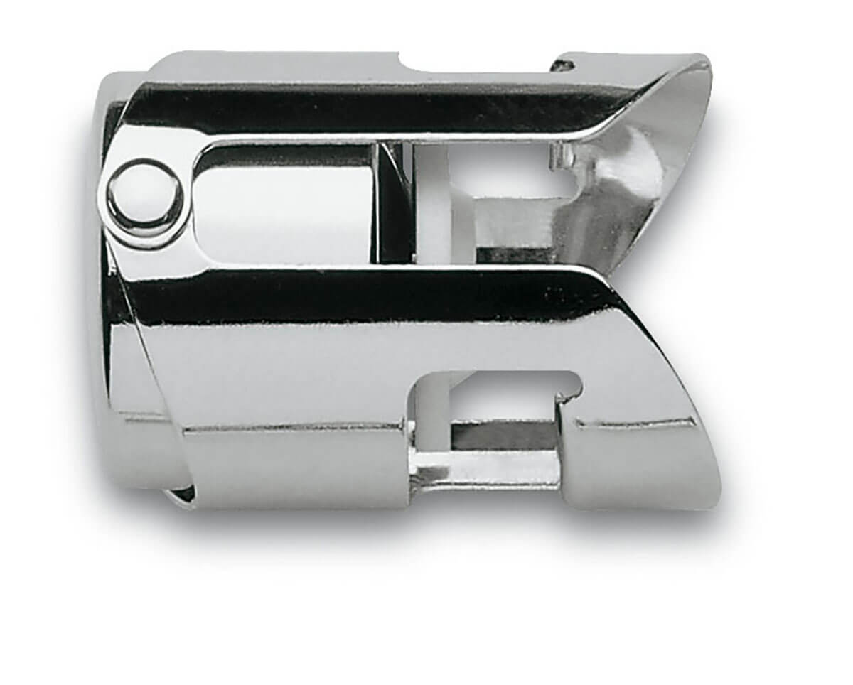 Rolha de cava cromada 5 cm 3 Claveles