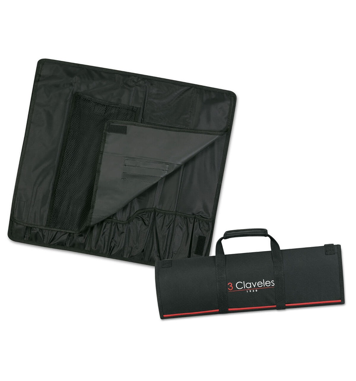 Estuche profesional para cortar jamón 4 cuchillos y manta 3 Claveles