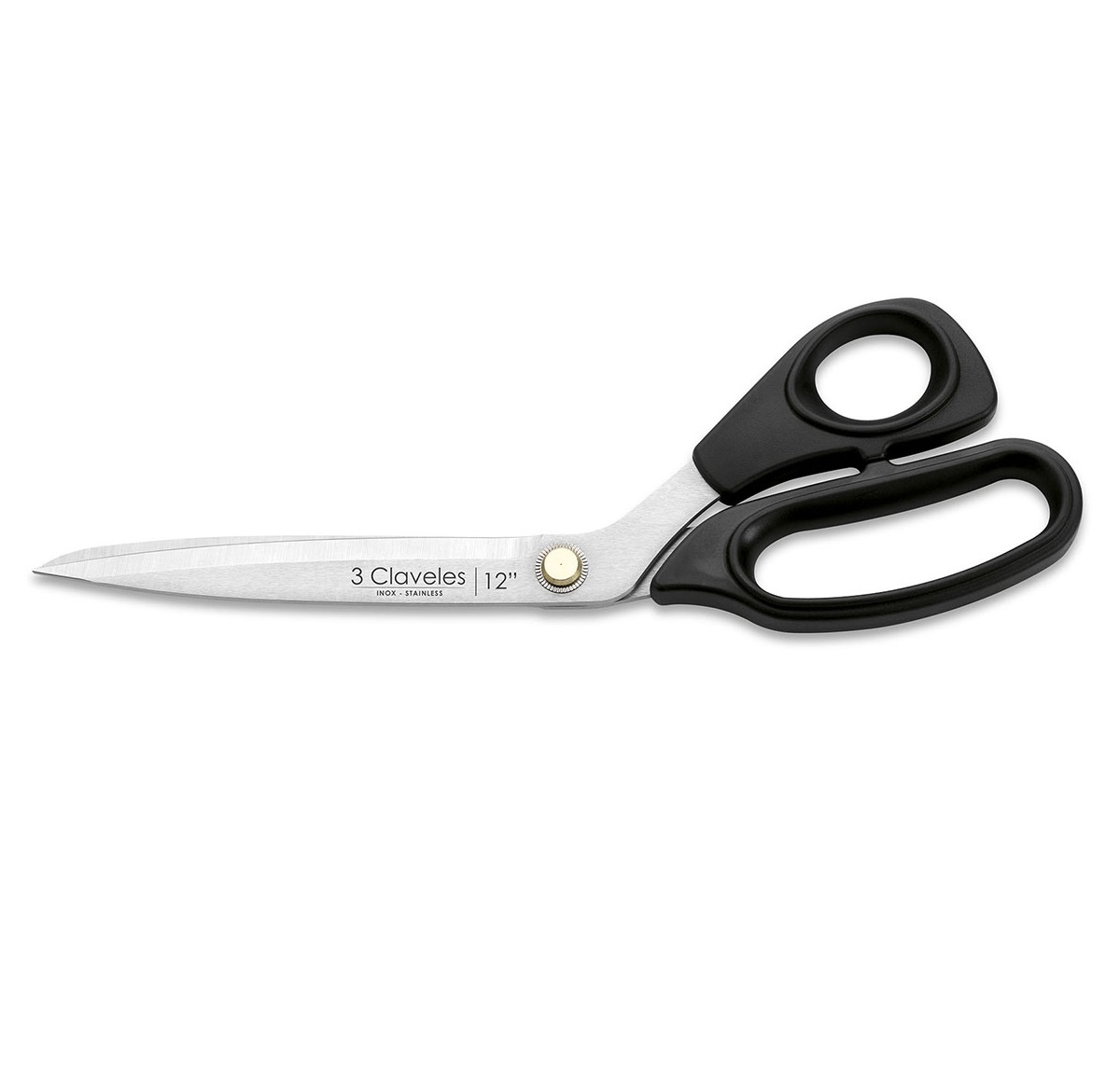 Tijeras de costura varios usos 30 cm con mango termoplástico TPR ...