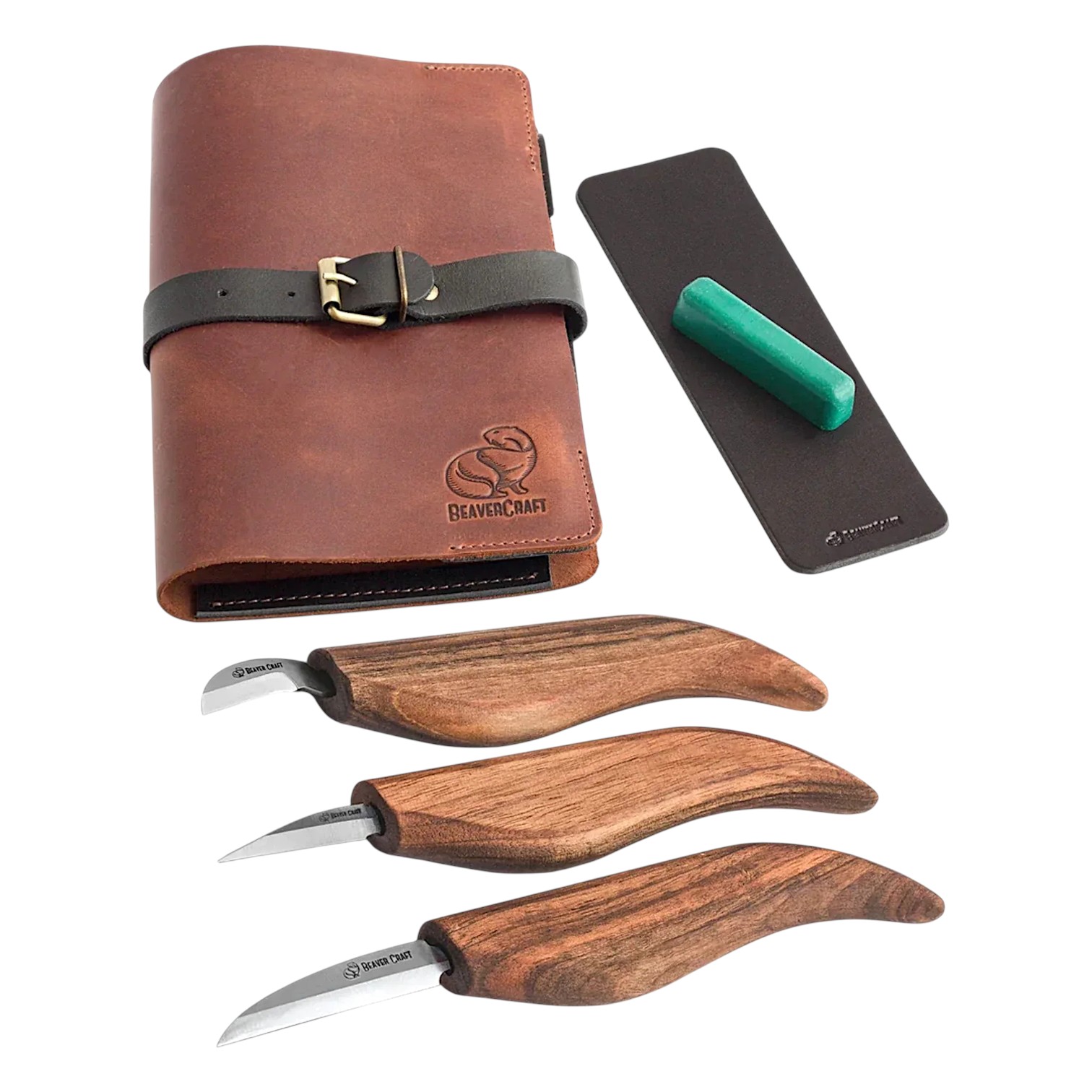 Set de tallado Premium de Beavercraft