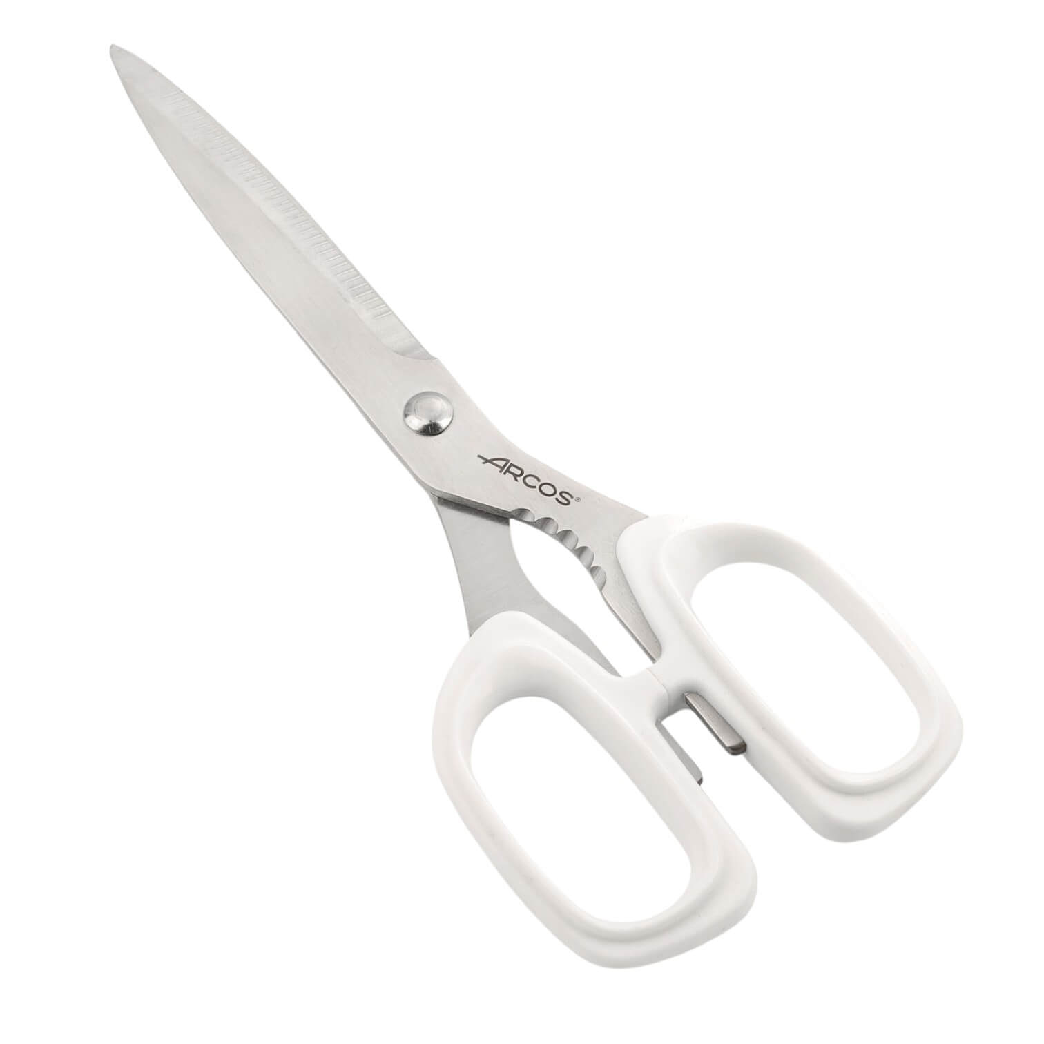 Tijeras de cocina Serie Deluxe 220 mm con mango de polipropileno blanco Arcos