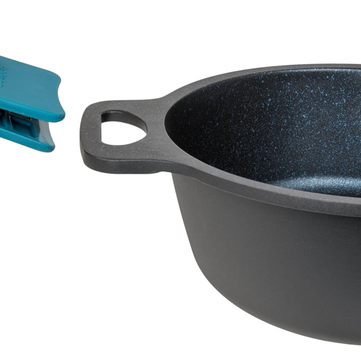 Cabos de silicone Thera Arcos 100x70 mm na cor azul