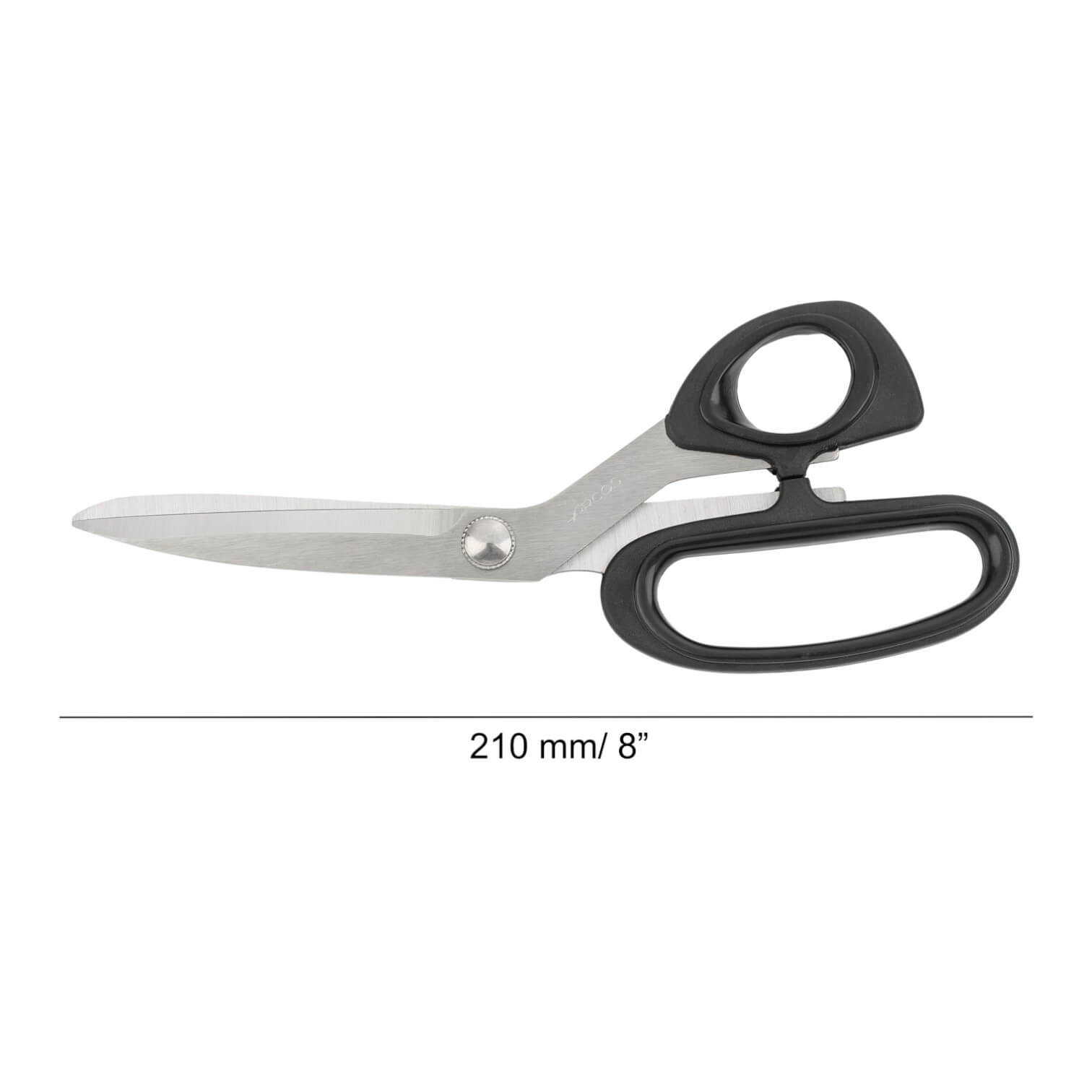 Tijeras de cocina Arcos 210 mm de ABS negro