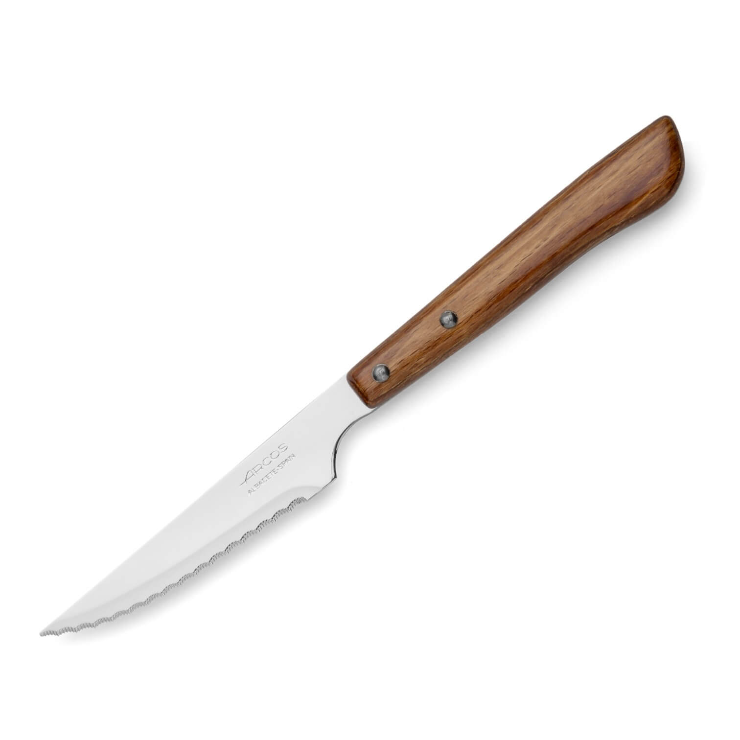 Arcos Steakmesser mit 105 mm langer, gezahnter Klinge und Griff a...