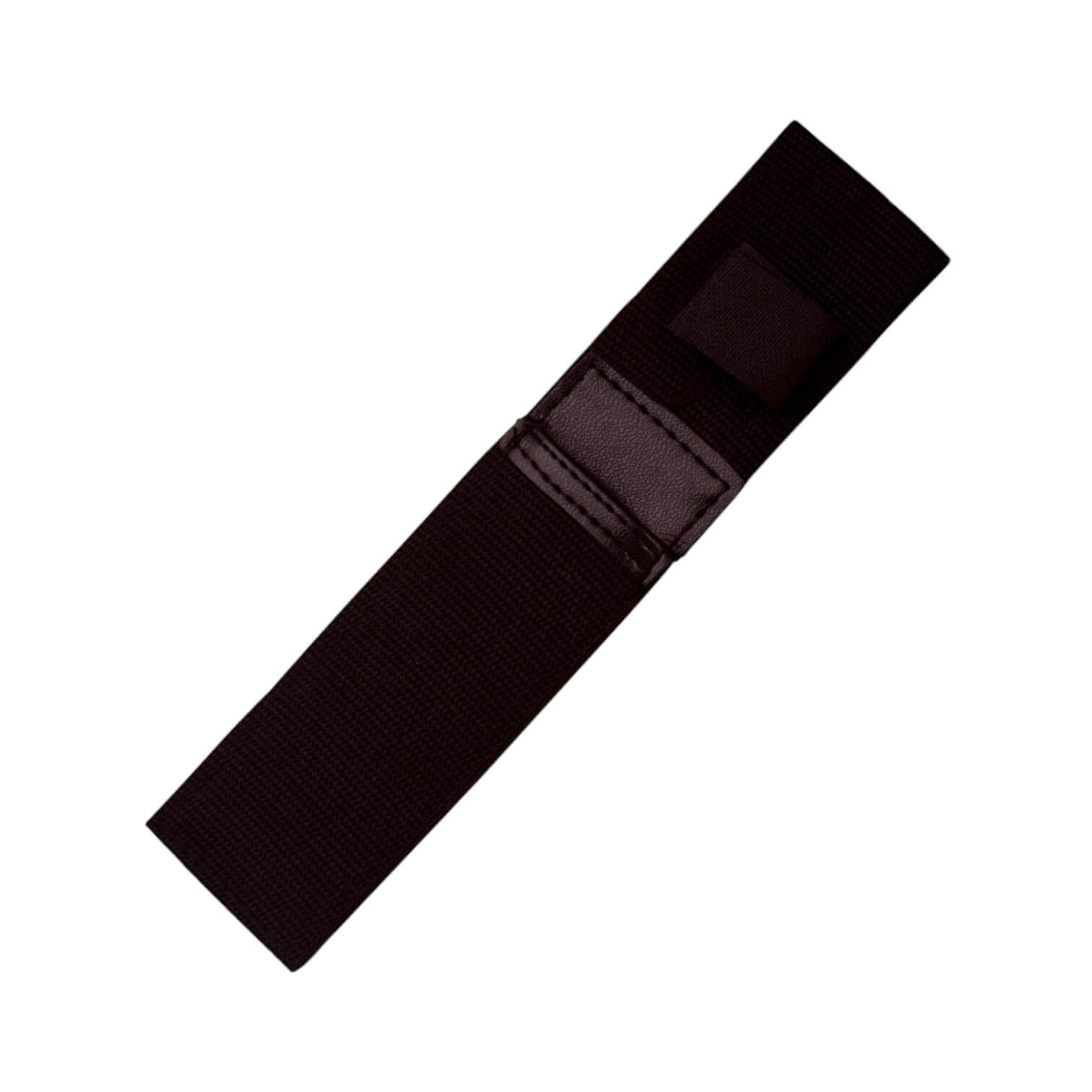 Faca de arremesso JKR com lâmina em aço inoxidável de 11 cm com acabamento preto e bainha em nylon.