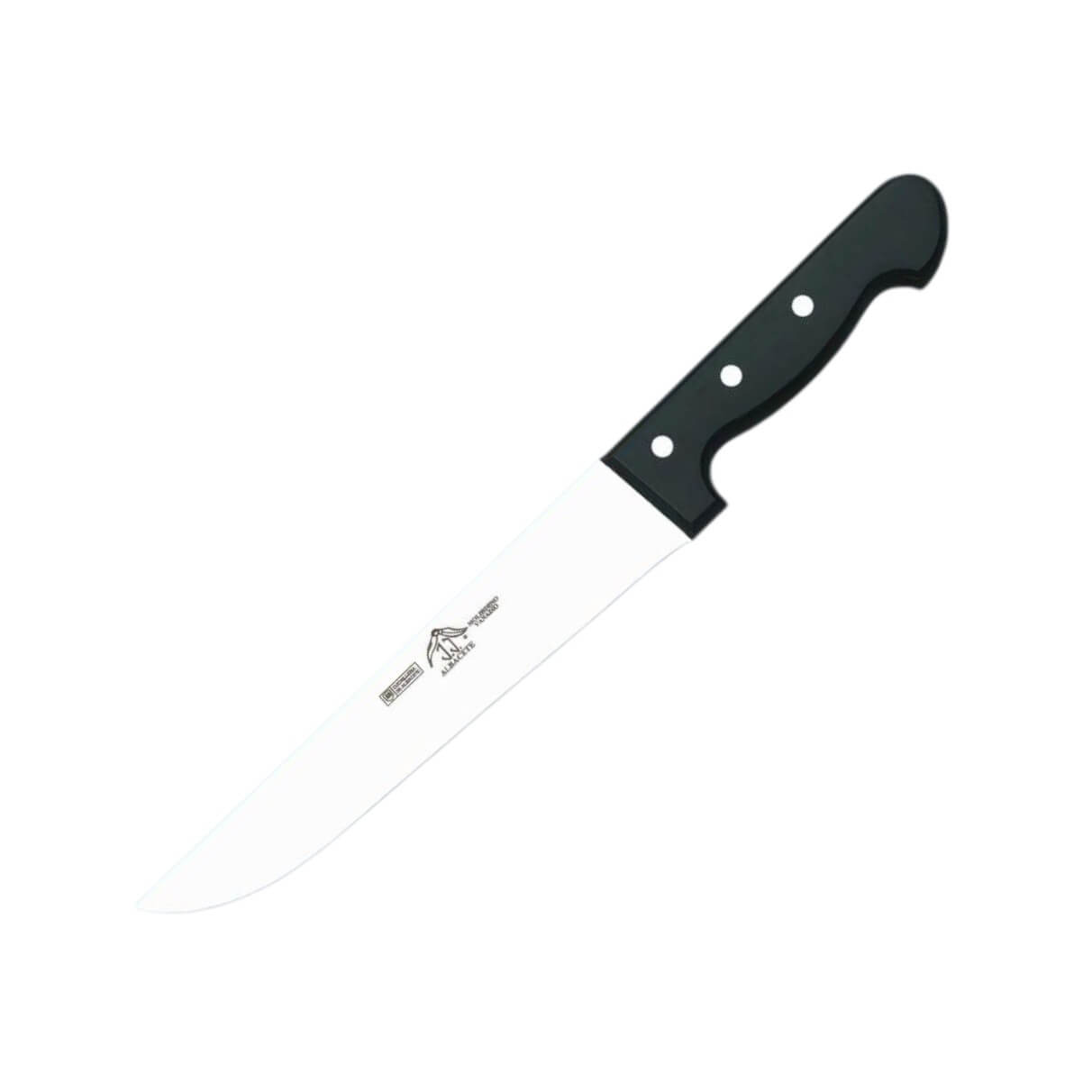 Cuchillo carnicero con hoja recta de 22 cm y mango de polietileno...