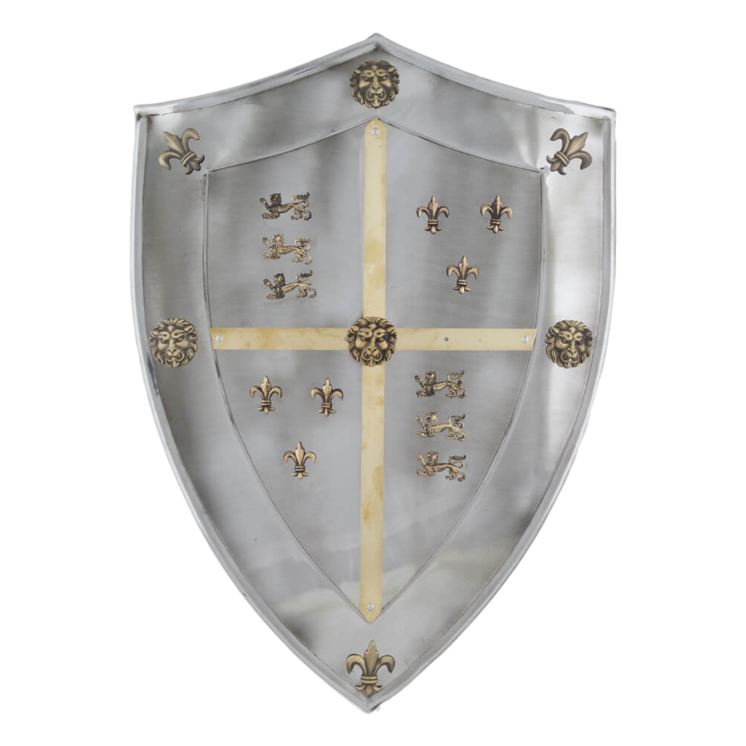 Escudo plateado Príncipe Negro Gladius