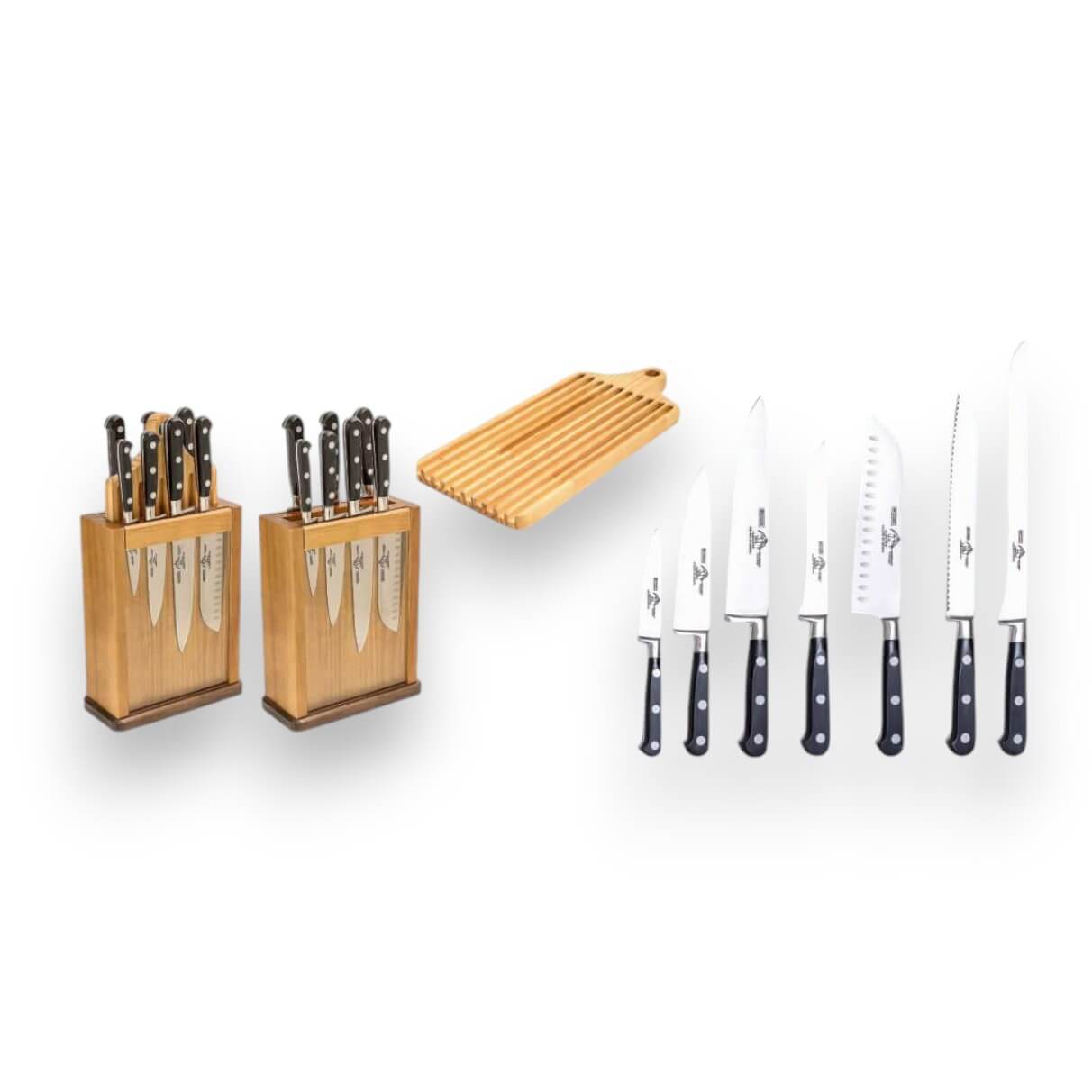 Taco magnético de madera de pino con 8 piezas con mango de phenol...