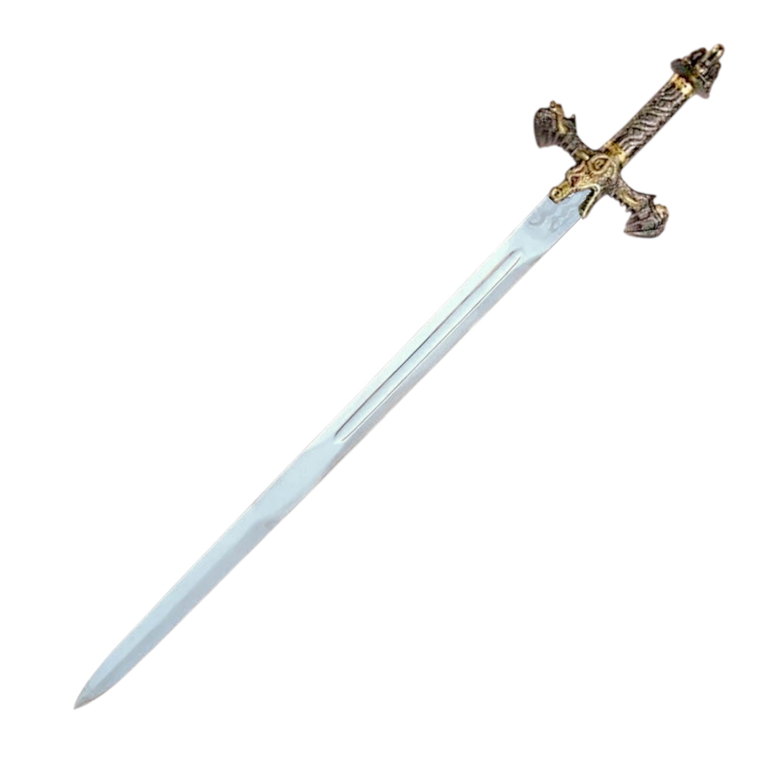 Espada Bárbara dorada Gladius