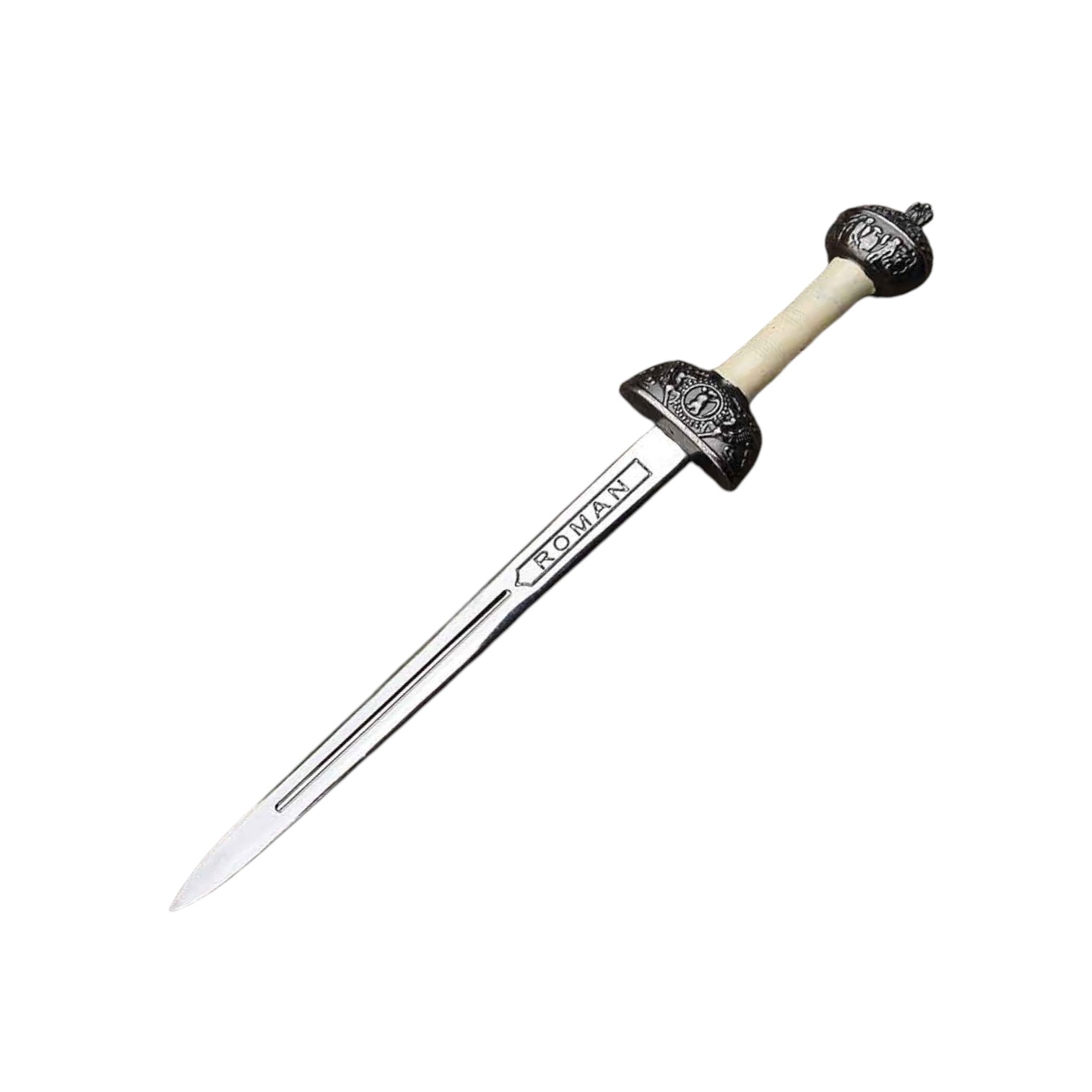 Espada Romana acabado plateado Gladius