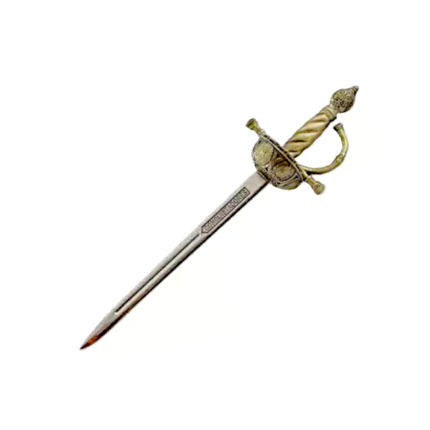 Espada Conquitadores acabado bronce