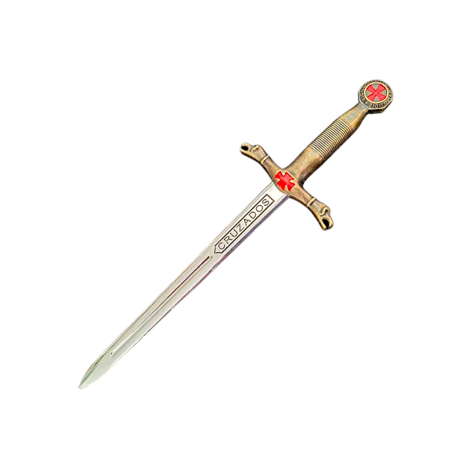 Espada Cruzados acabado bronce