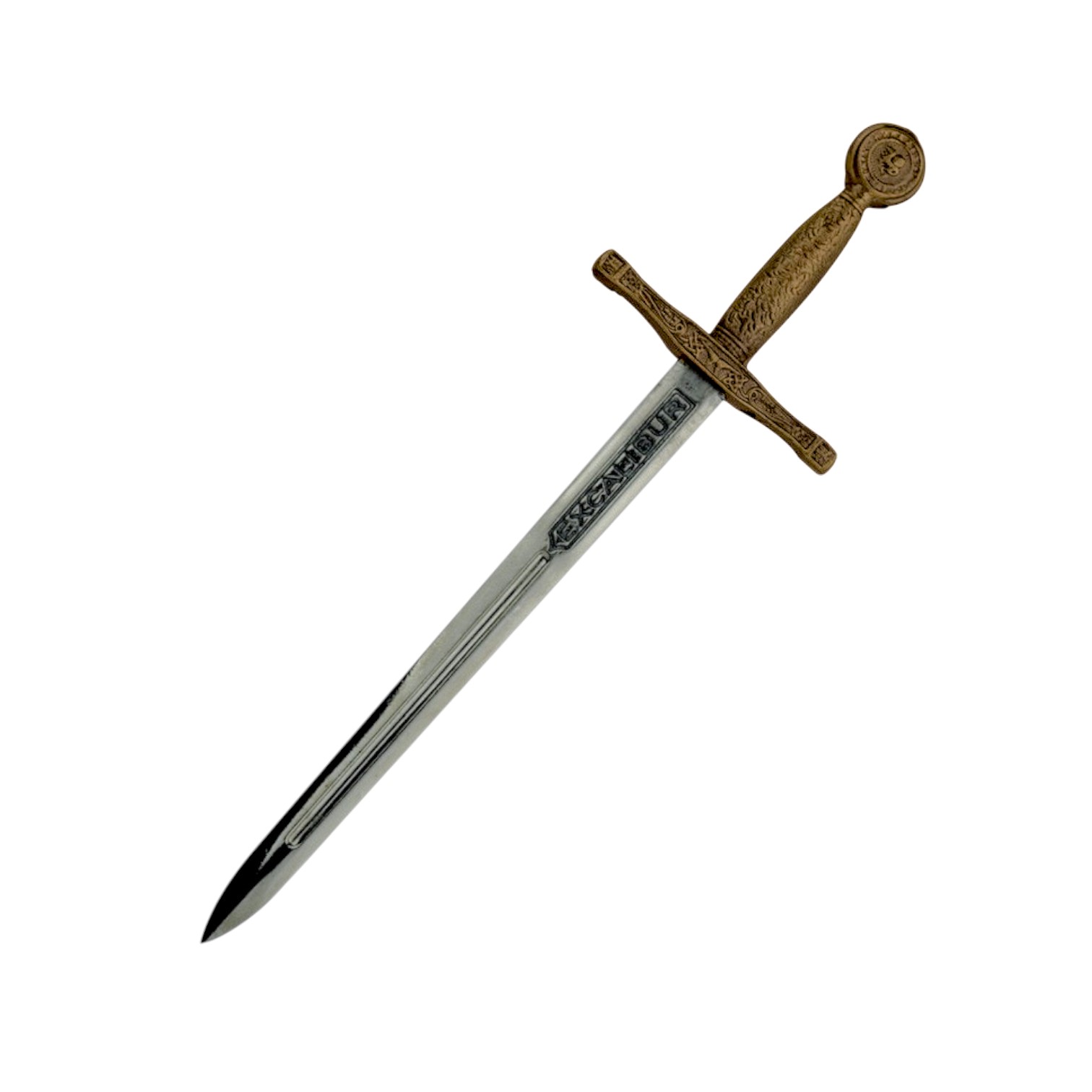 Espada Excalibur acabado bronce Gladius