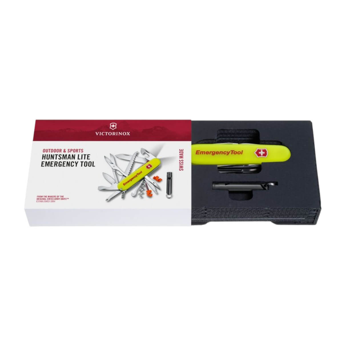 Canivete multifunções Victorinox Huntsman Lite Emergency Tool com 22 funções