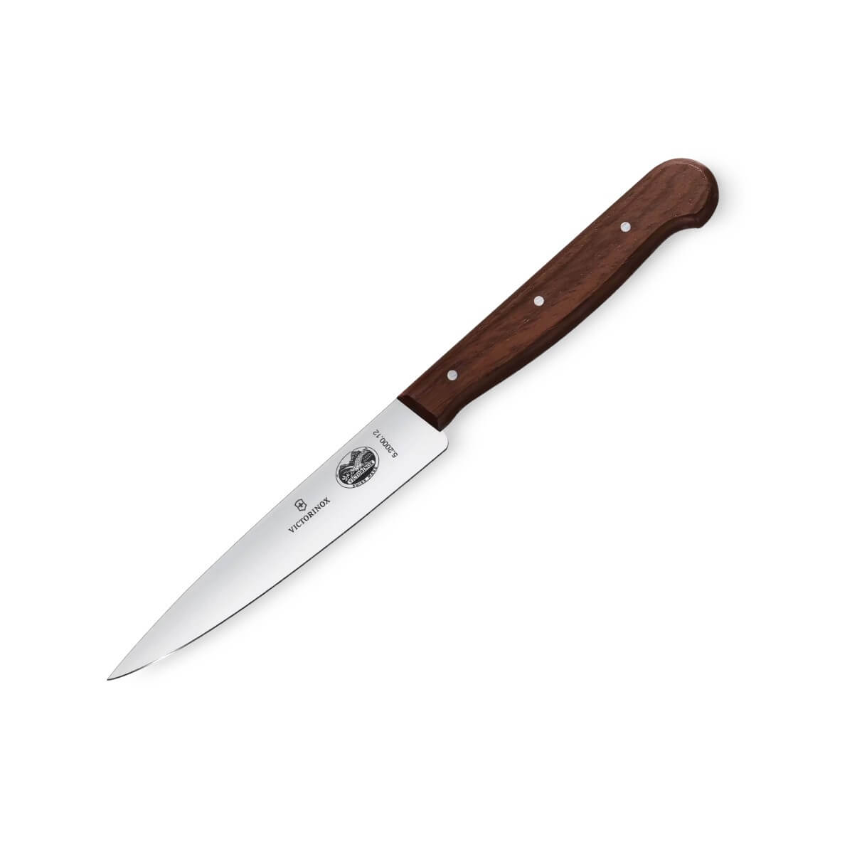 Faca de cozinha pequena Victorinox Wood Series de 12 cm com cabo ...