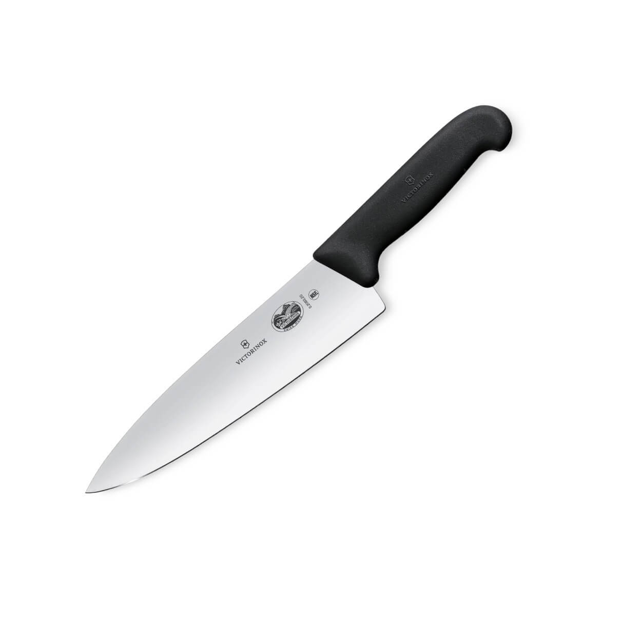 Faca de Chef Victorinox Fibrox com Lâmina Lisa de 20cm e Cabo em ...