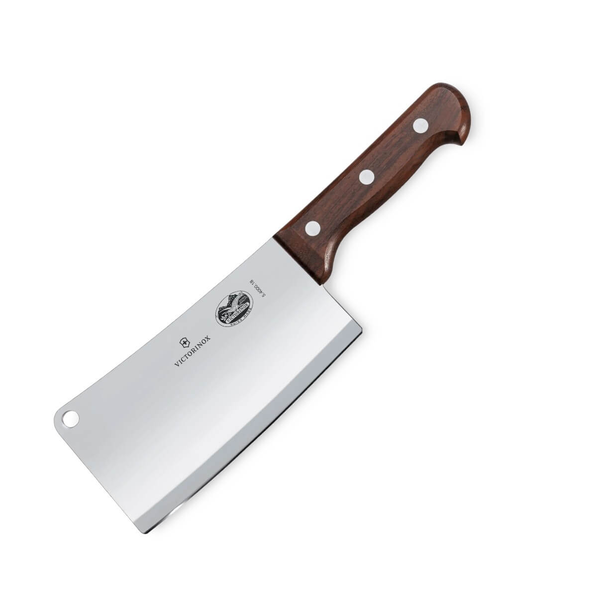 Machado de cozinha Victorinox com cabo em madeira e lâmina de 18 ...