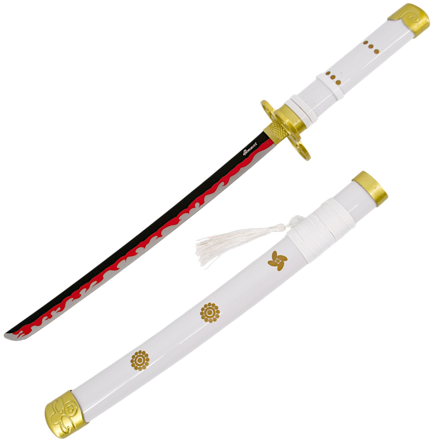 Mini katana Enma de Zoro de One Piece con hoja negra con filo sat...