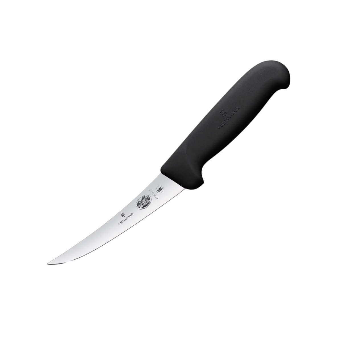 Cuchillo para deshuesar curvo con hoja de 12 cm  con filo recto y...