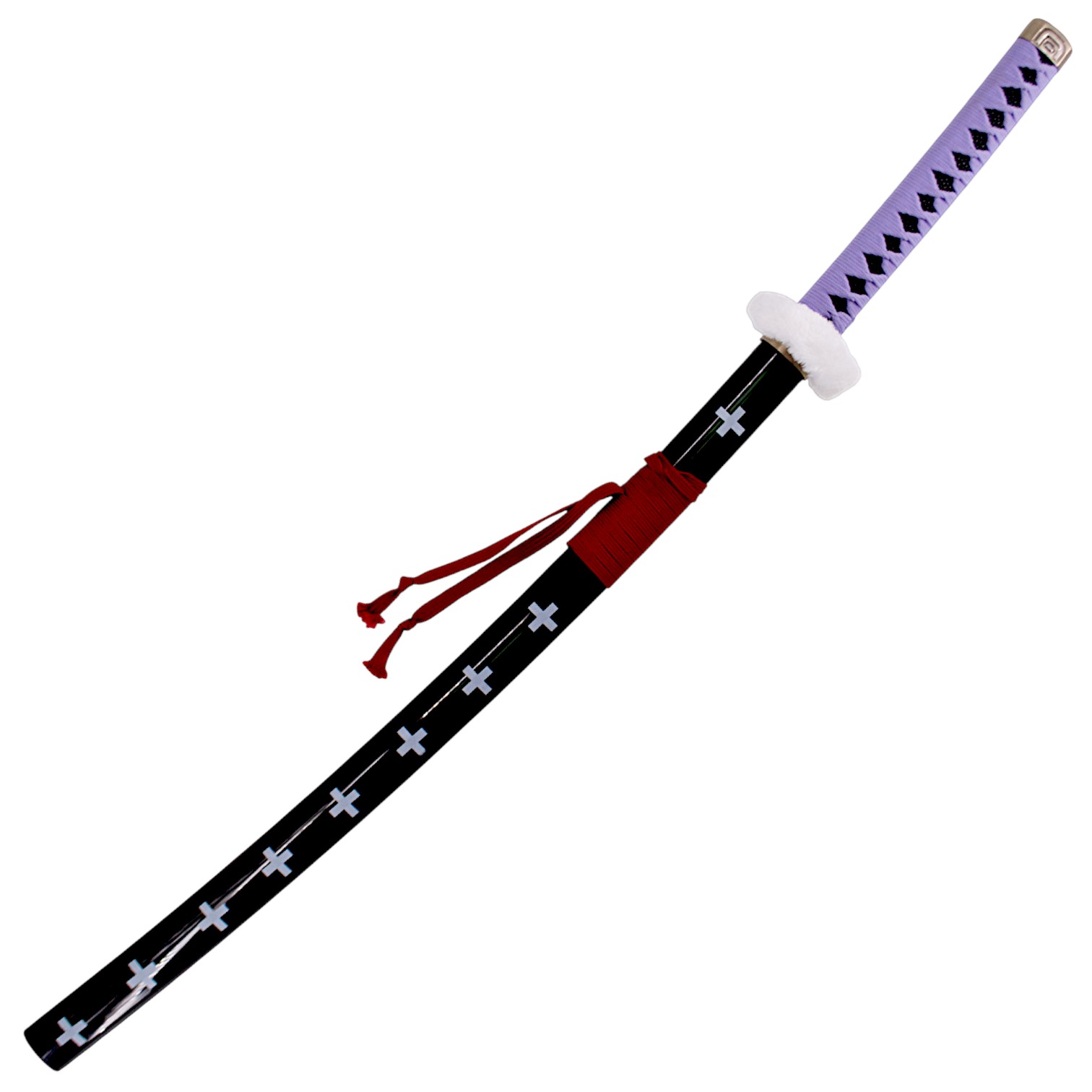 Katana de bambu Trafalgar Law de One Piece negra