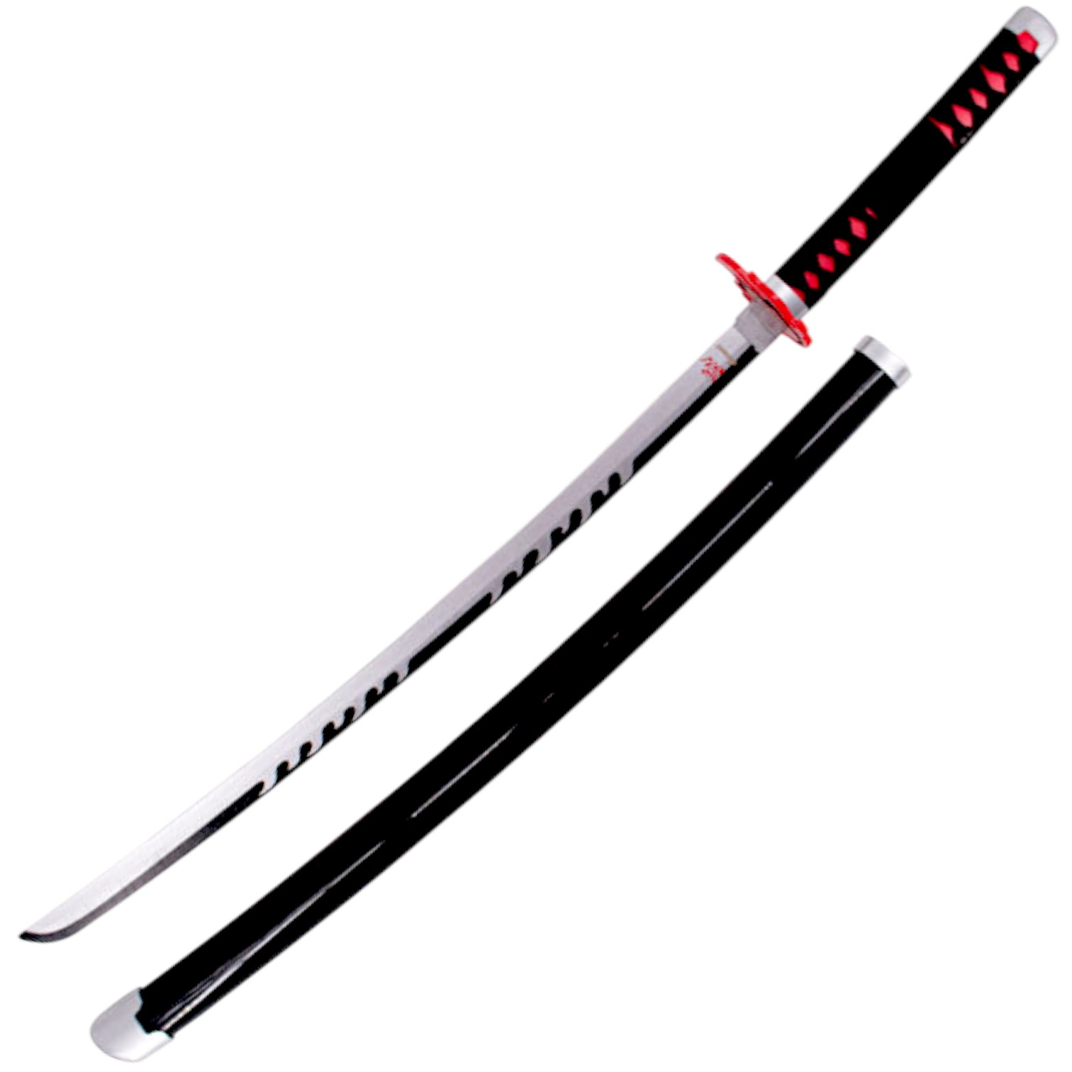 Demon Slayer Kamado Tanjirou Bambus Katana schwarz und grau