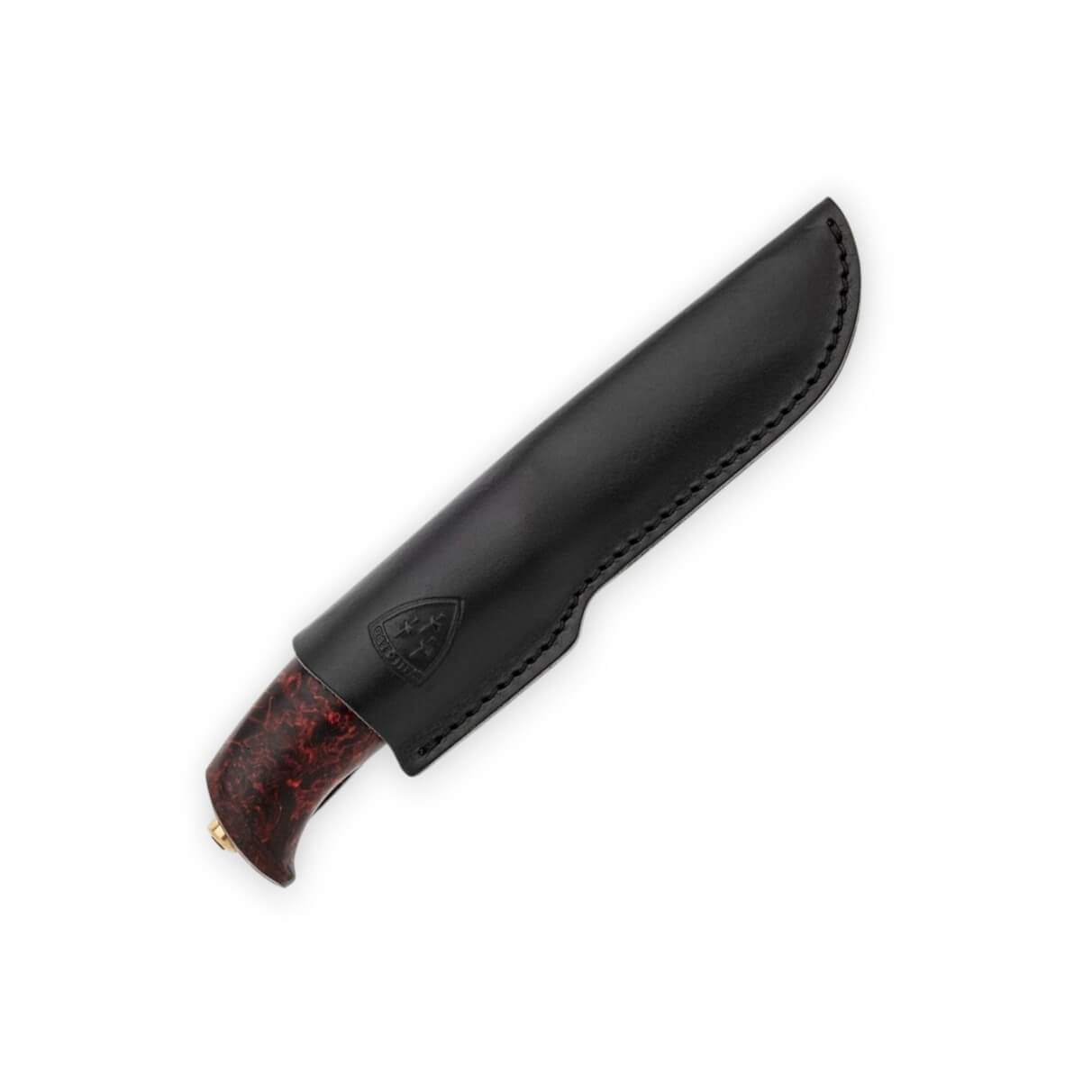 Cuchillo bushcraft Helle ALLMENN 200008 12C27 madera de abedul rizado