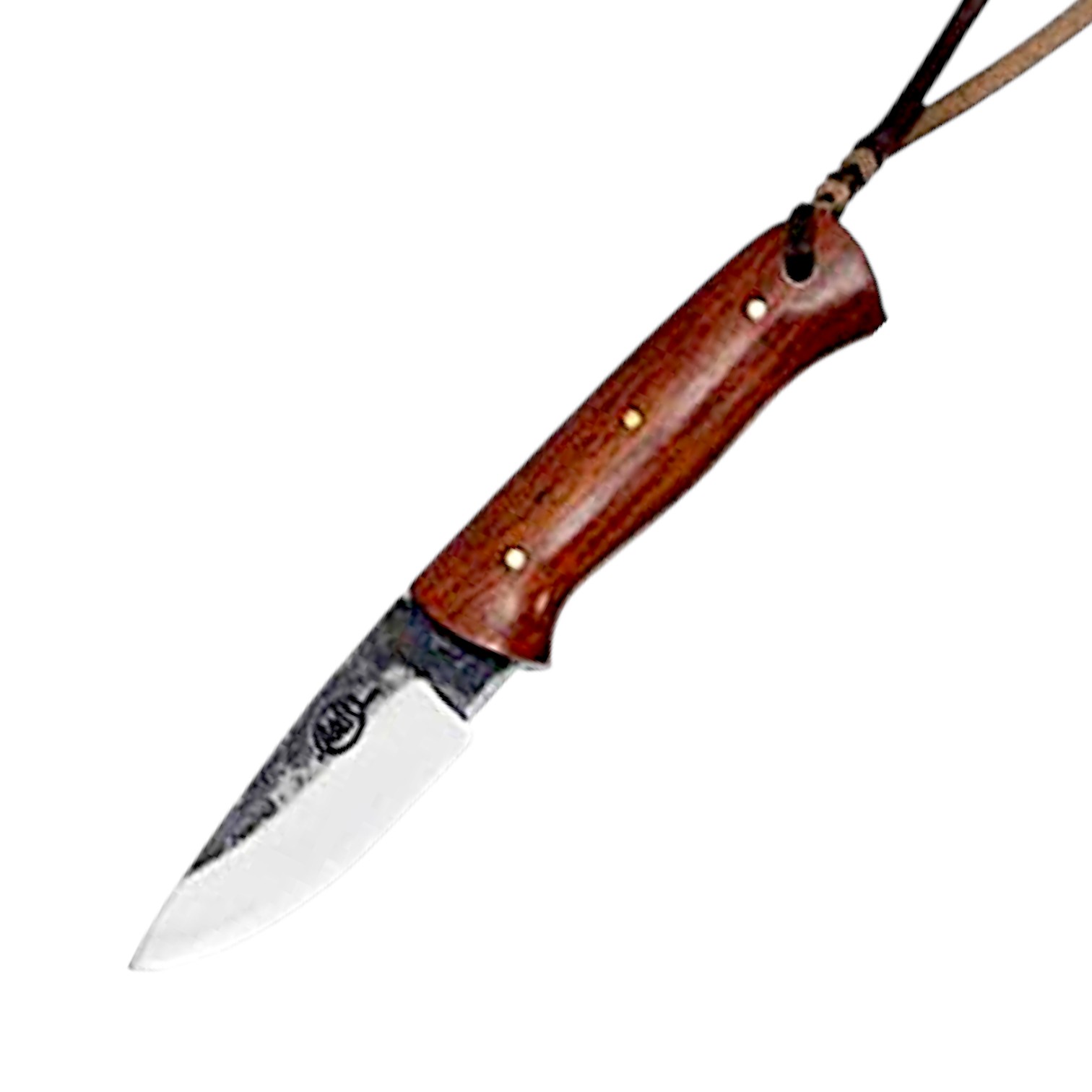 Couteau VANAK 3 BIG avec lame de 8 cm et manche en bois de paliss...