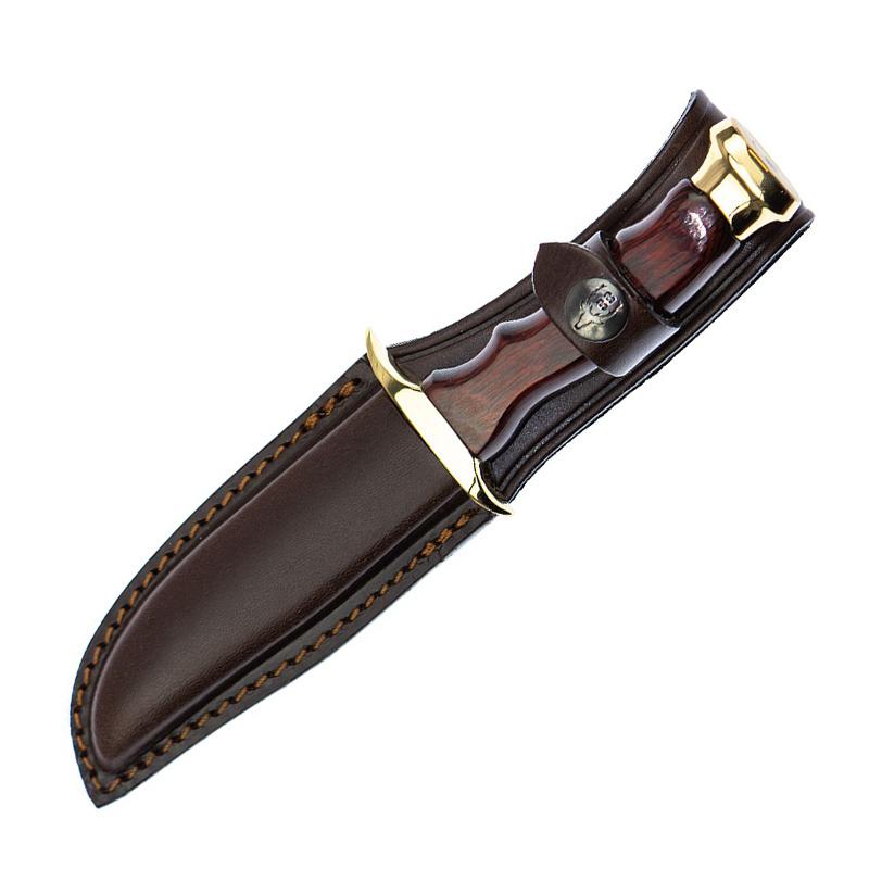 Cuchillo Bowie 10 Muela con mango de estamina y hoja de 10 cm