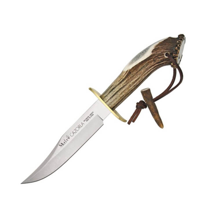 Cuchillo de caza Muela CAZ-16 con mango de asta de ciervo y hoja ...