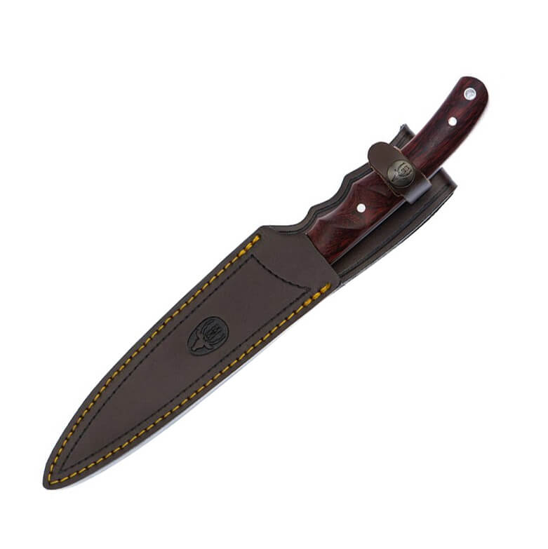 Cuchillo de barbacoa Muela Criollo con mango de estamina y hoja de 17 cm