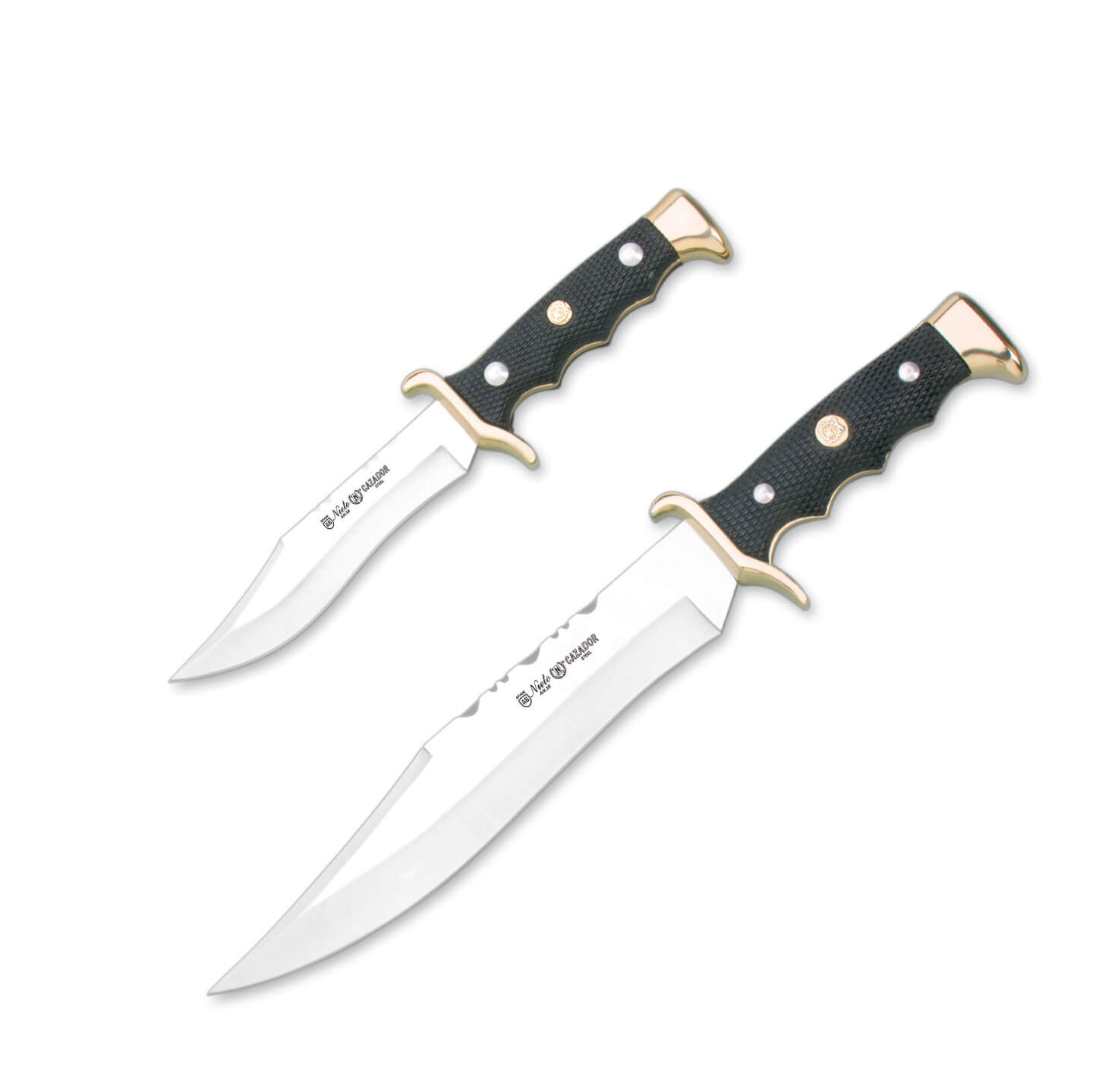 Canguro de dos cuchillos Nieto Bowie Gran Cazador con hoja de 23 ...